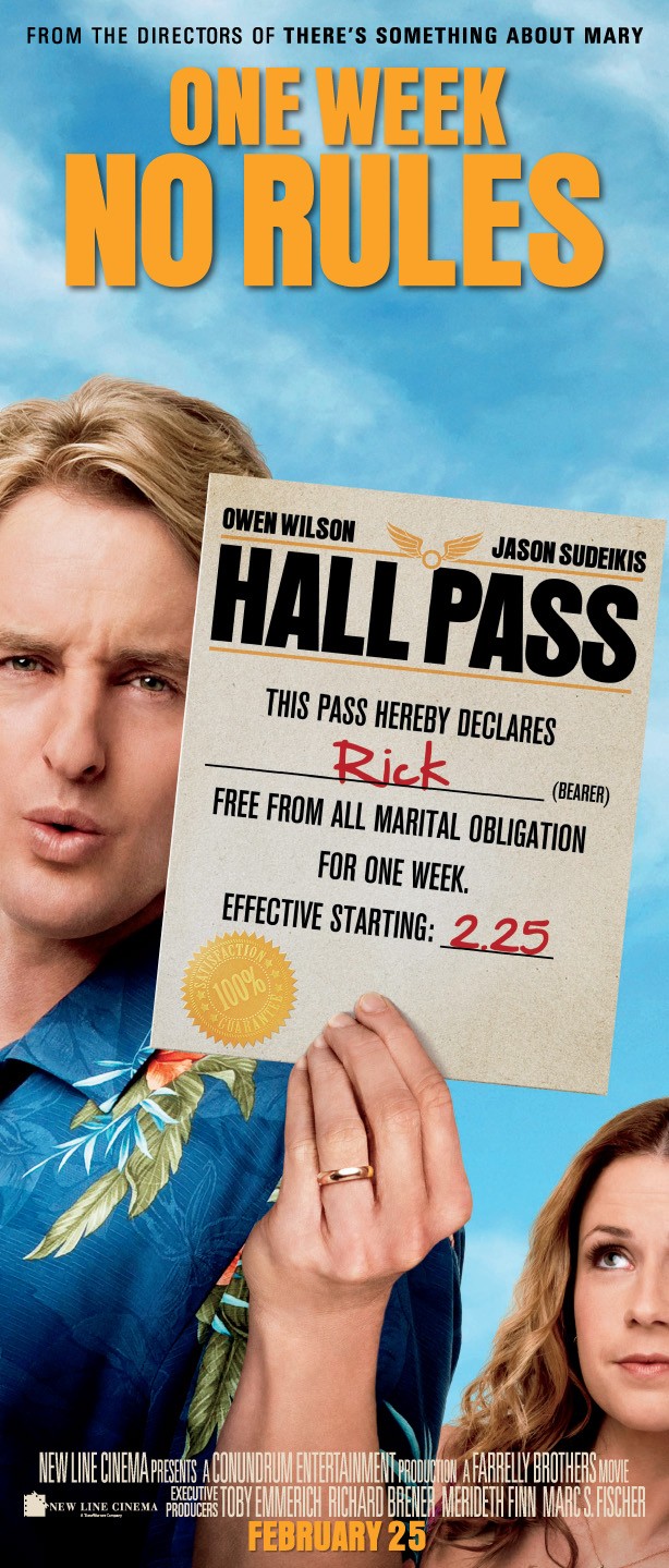 Extra Large Movie Poster Image for Hall Pass (#5 of 10)