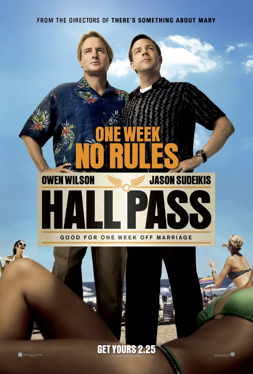 Extra Large Movie Poster Image for Hall Pass (#1 of 10)