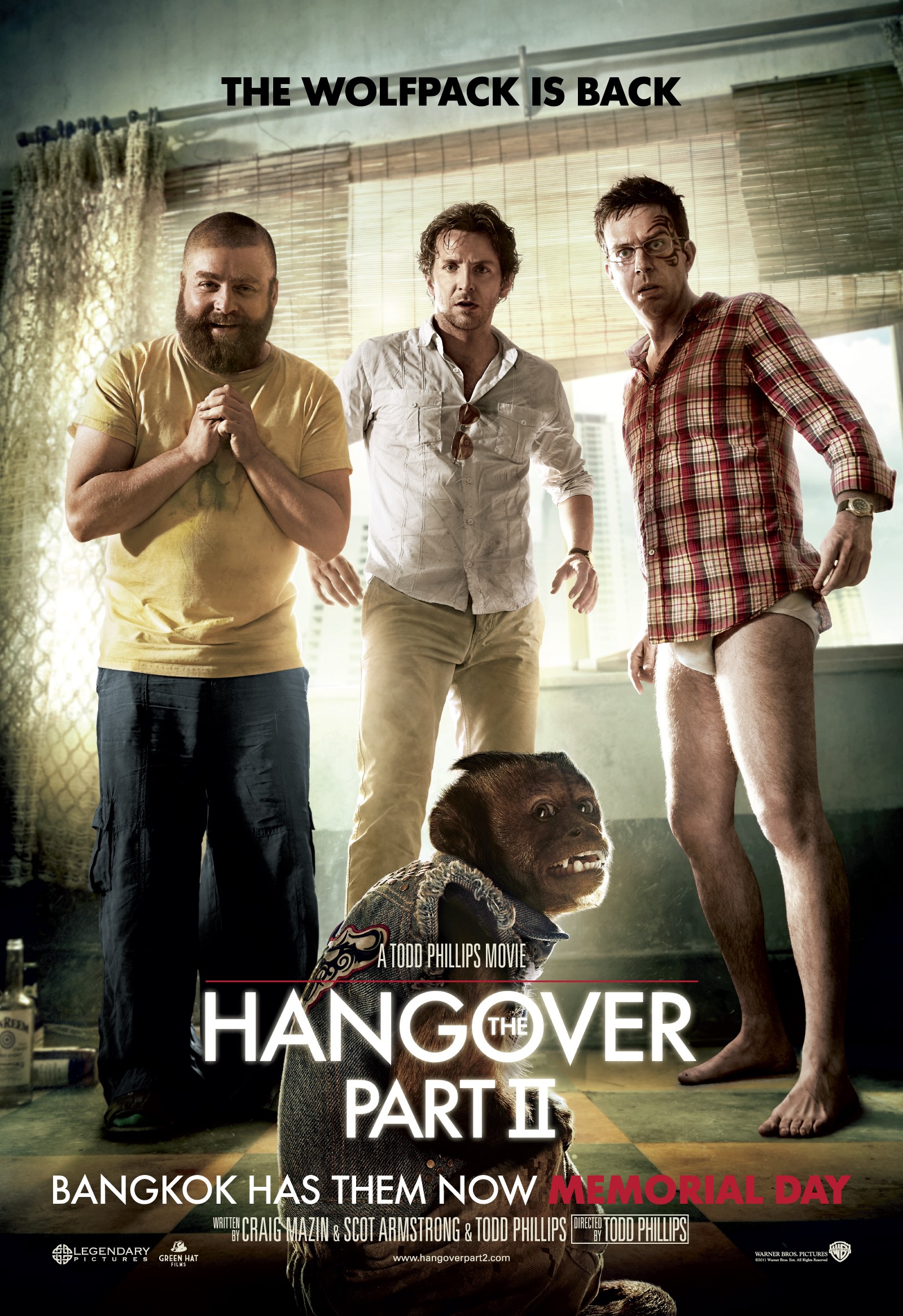 Mega Sized Movie Poster Image for The Hangover Part II (#9 of 10)