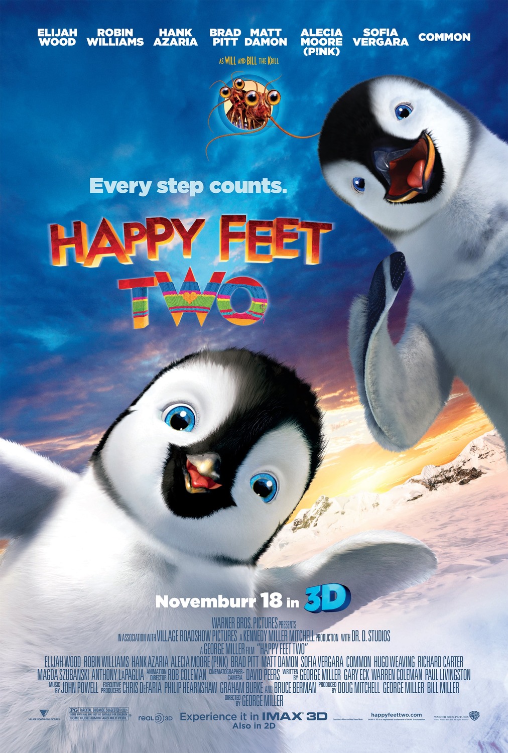 Extra Large Movie Poster Image for Happy Feet Two (#3 of 6)