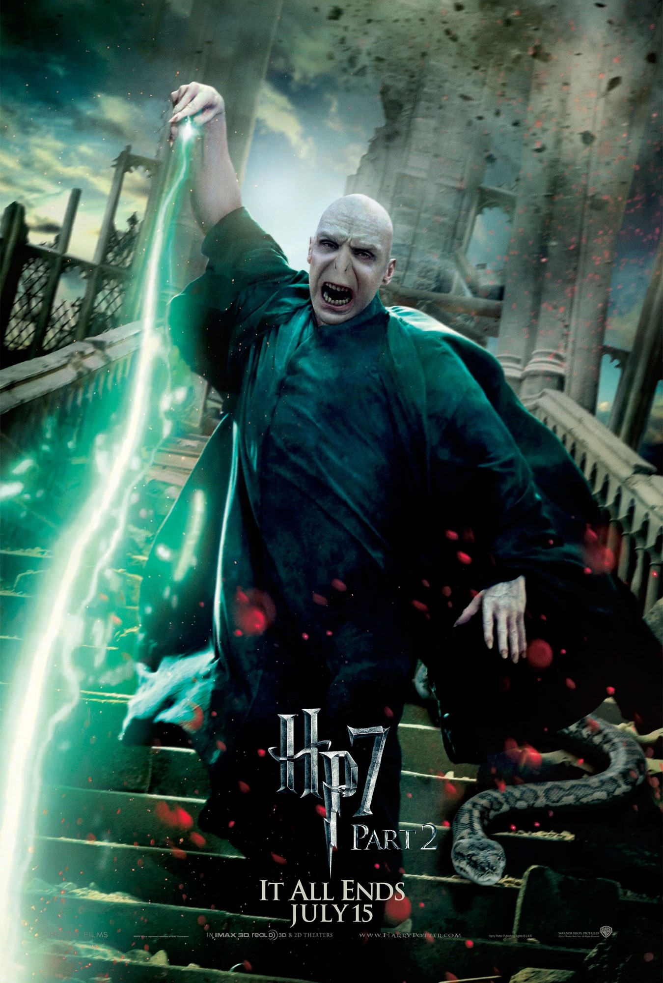 Mega Sized Movie Poster Image for Harry Potter and the Deathly Hallows: Part 2 (#11 of 28)