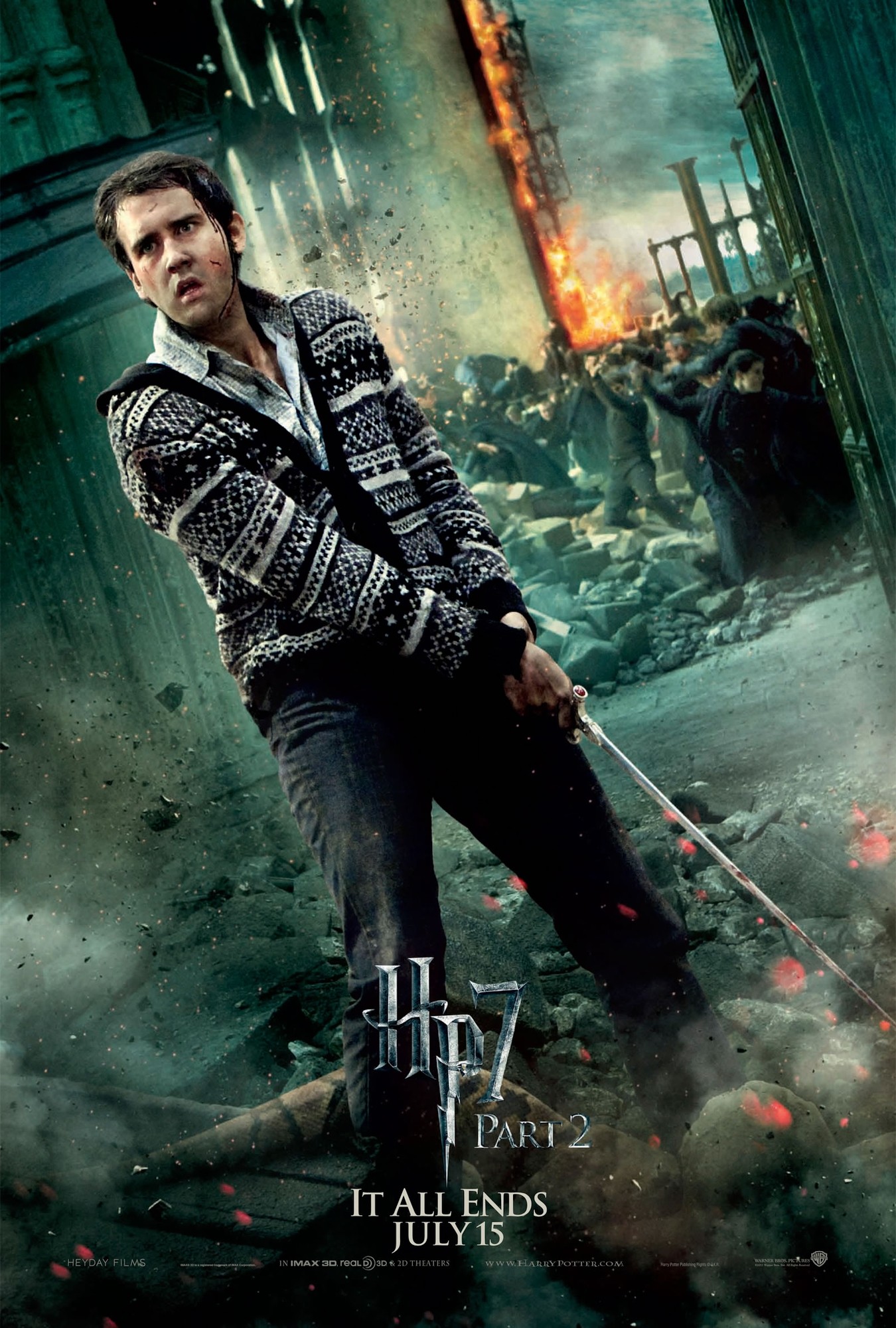Mega Sized Movie Poster Image for Harry Potter and the Deathly Hallows: Part 2 (#16 of 28)