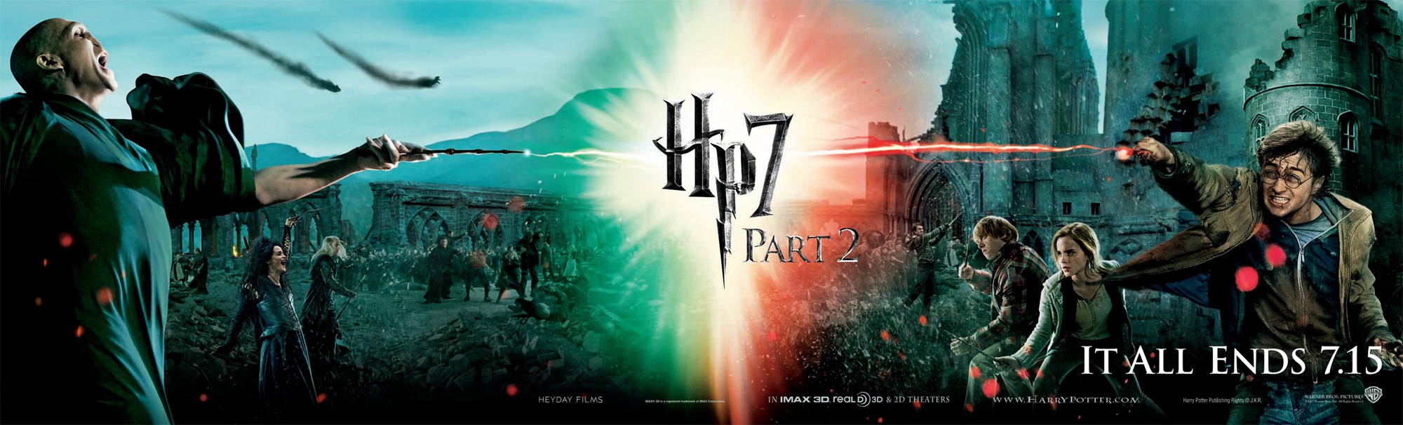 Mega Sized Movie Poster Image for Harry Potter and the Deathly Hallows: Part 2 (#24 of 28)