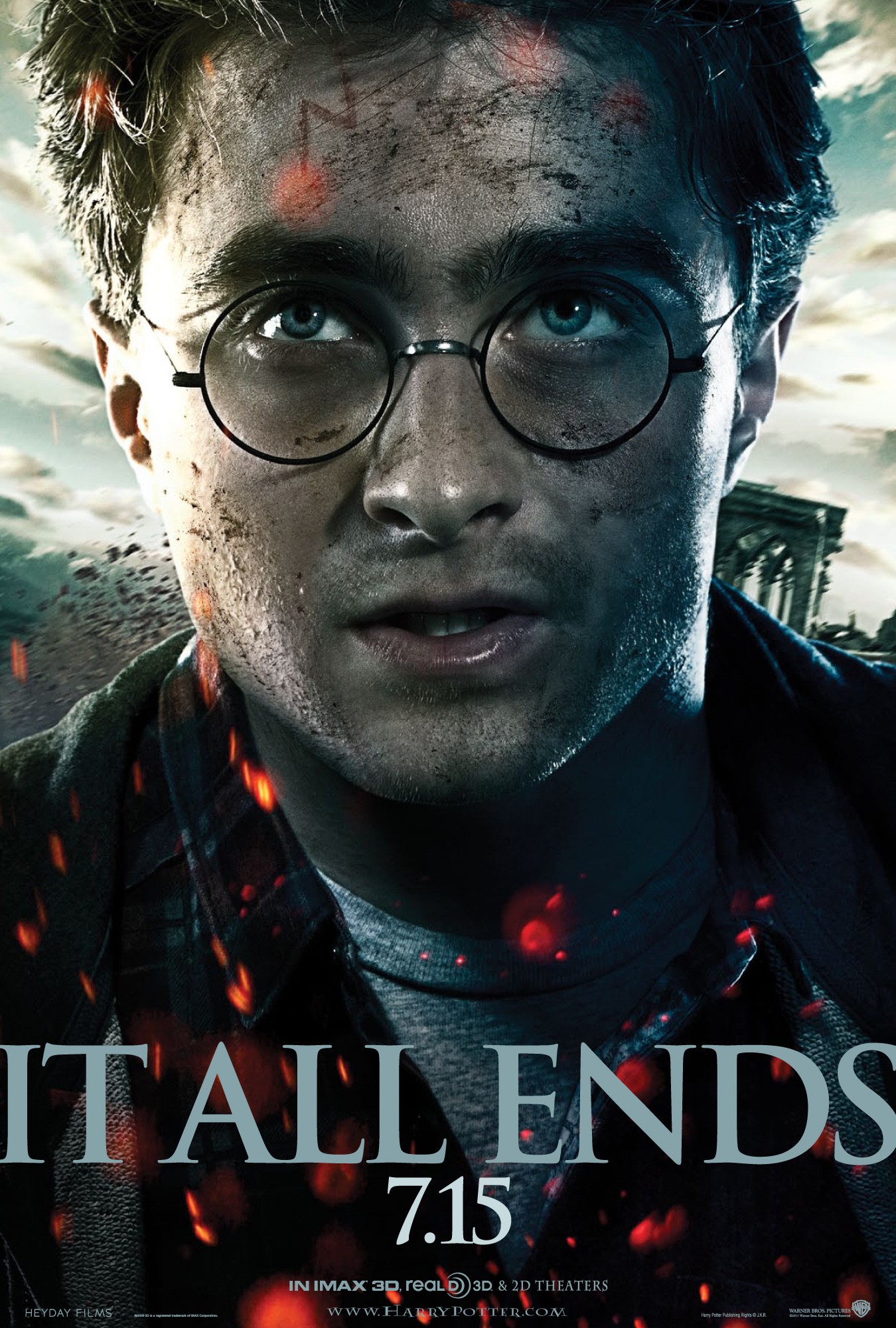 Mega Sized Movie Poster Image for Harry Potter and the Deathly Hallows: Part 2 (#2 of 28)