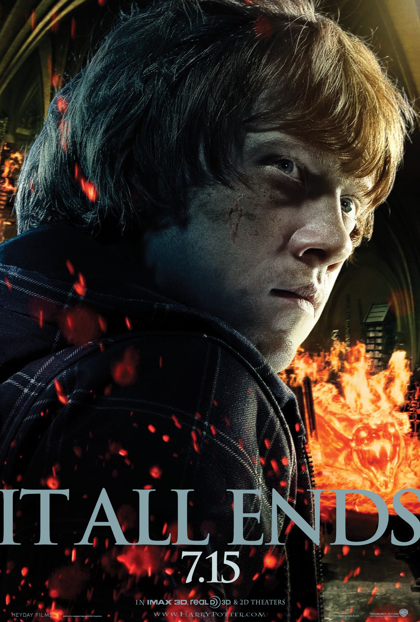 Mega Sized Movie Poster Image for Harry Potter and the Deathly Hallows: Part 2 (#4 of 28)