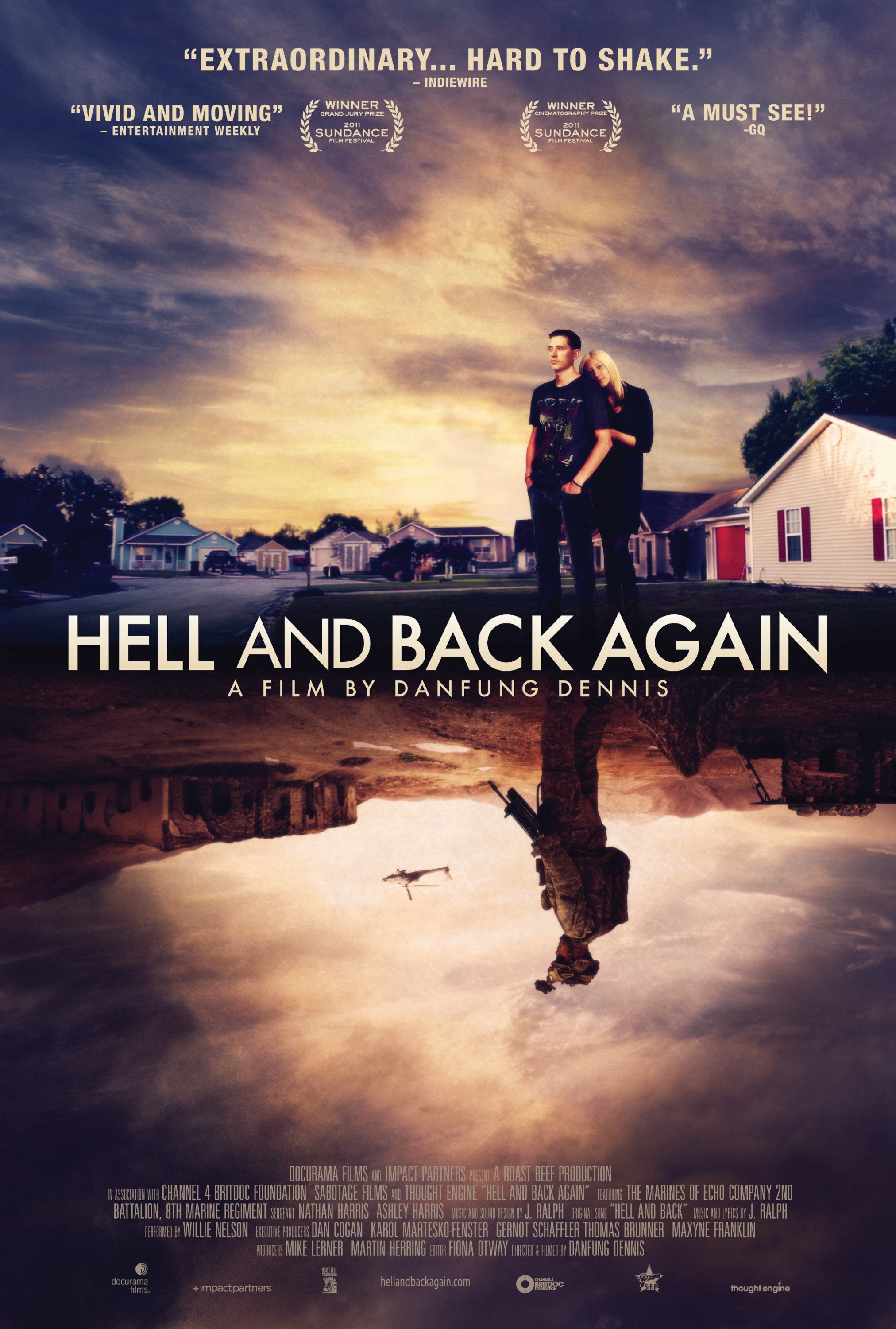 Mega Sized Movie Poster Image for Hell and Back Again 