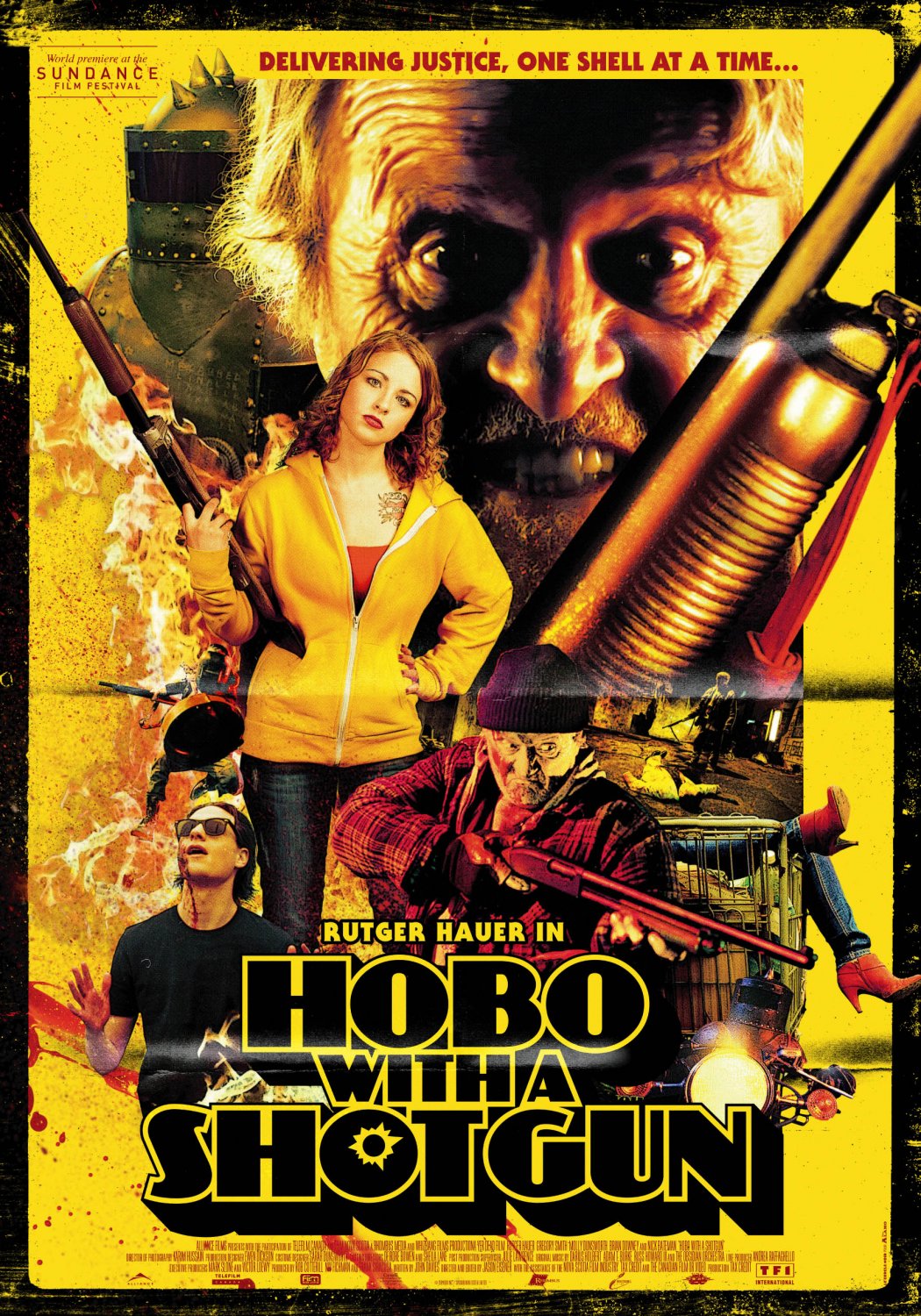 Extra Large Movie Poster Image for Hobo with a Shotgun (#2 of 2)