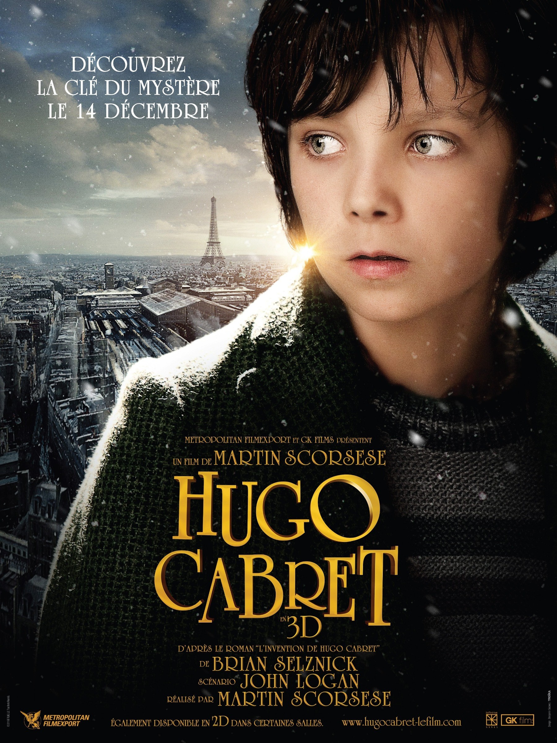 Mega Sized Movie Poster Image for Hugo (#2 of 10)