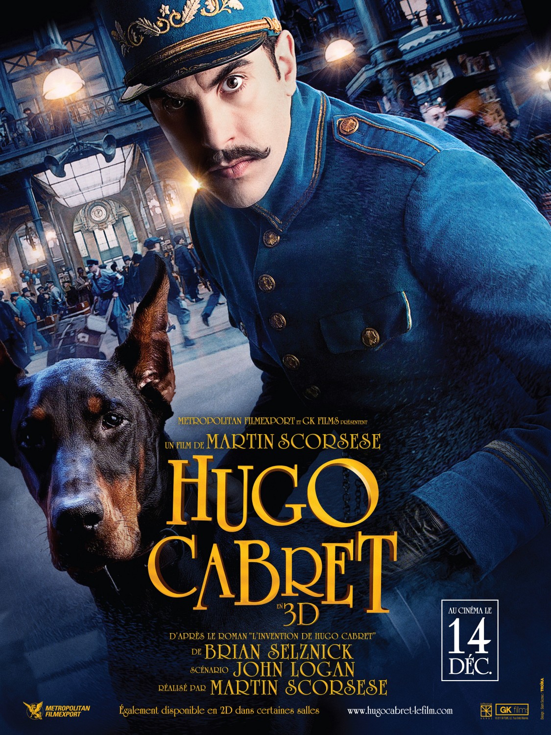Extra Large Movie Poster Image for Hugo (#6 of 10)