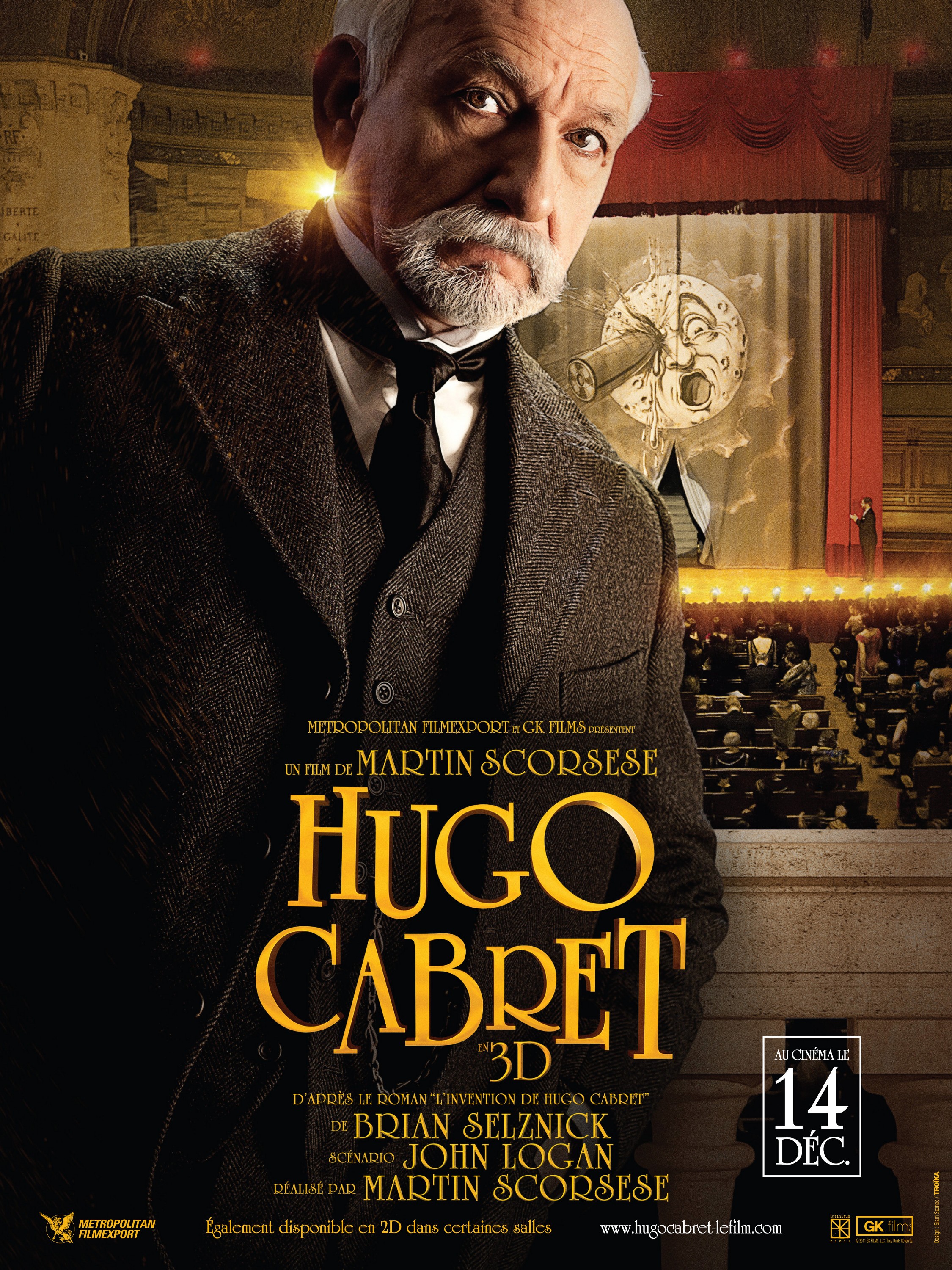 Mega Sized Movie Poster Image for Hugo (#7 of 10)