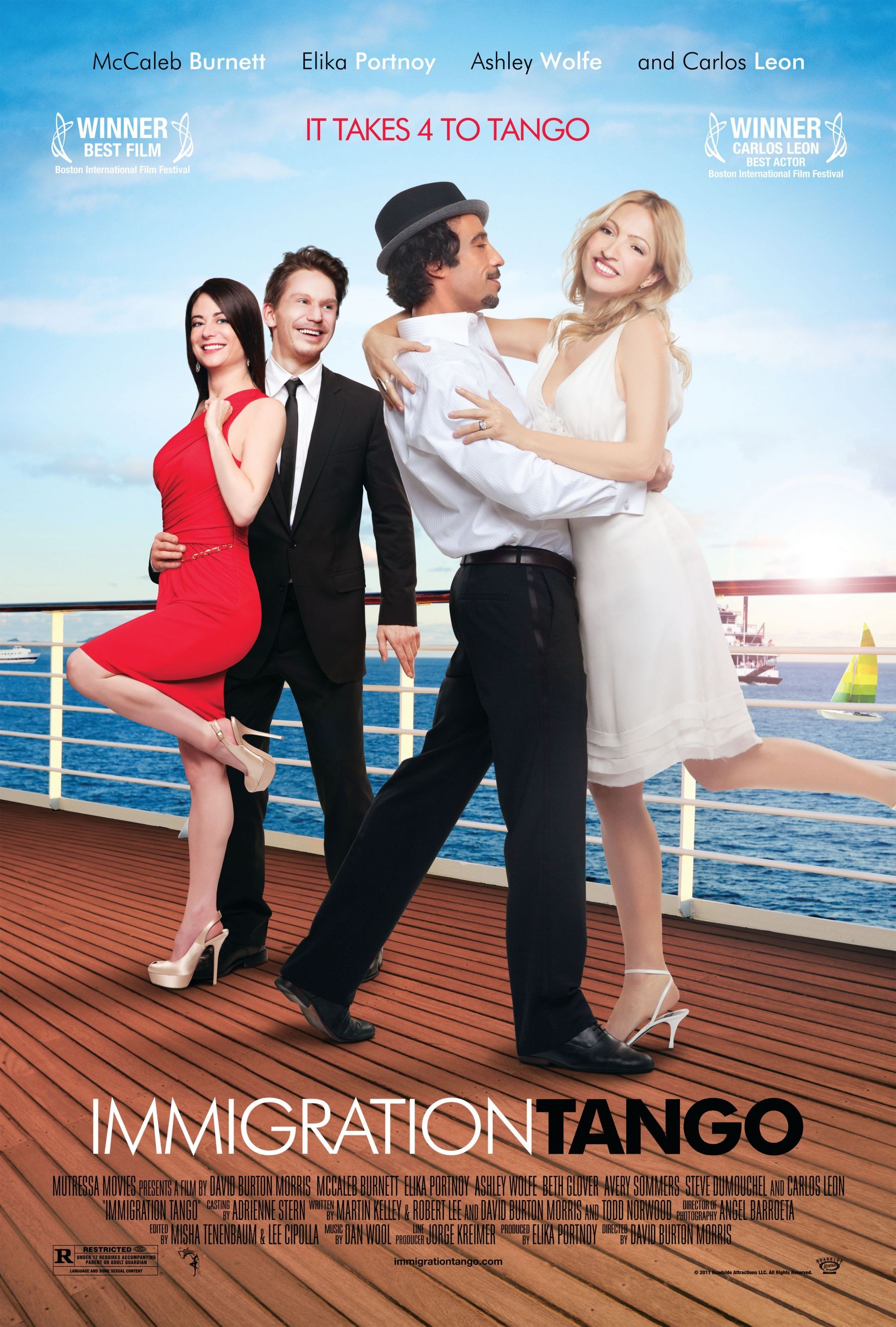 Mega Sized Movie Poster Image for Immigration Tango 