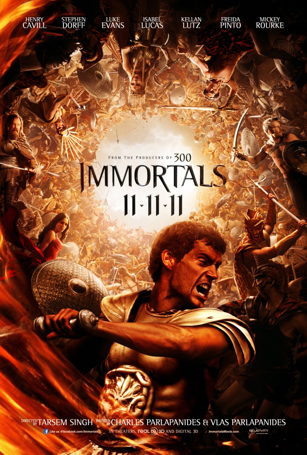 Extra Large Movie Poster Image for Immortals (#10 of 10)