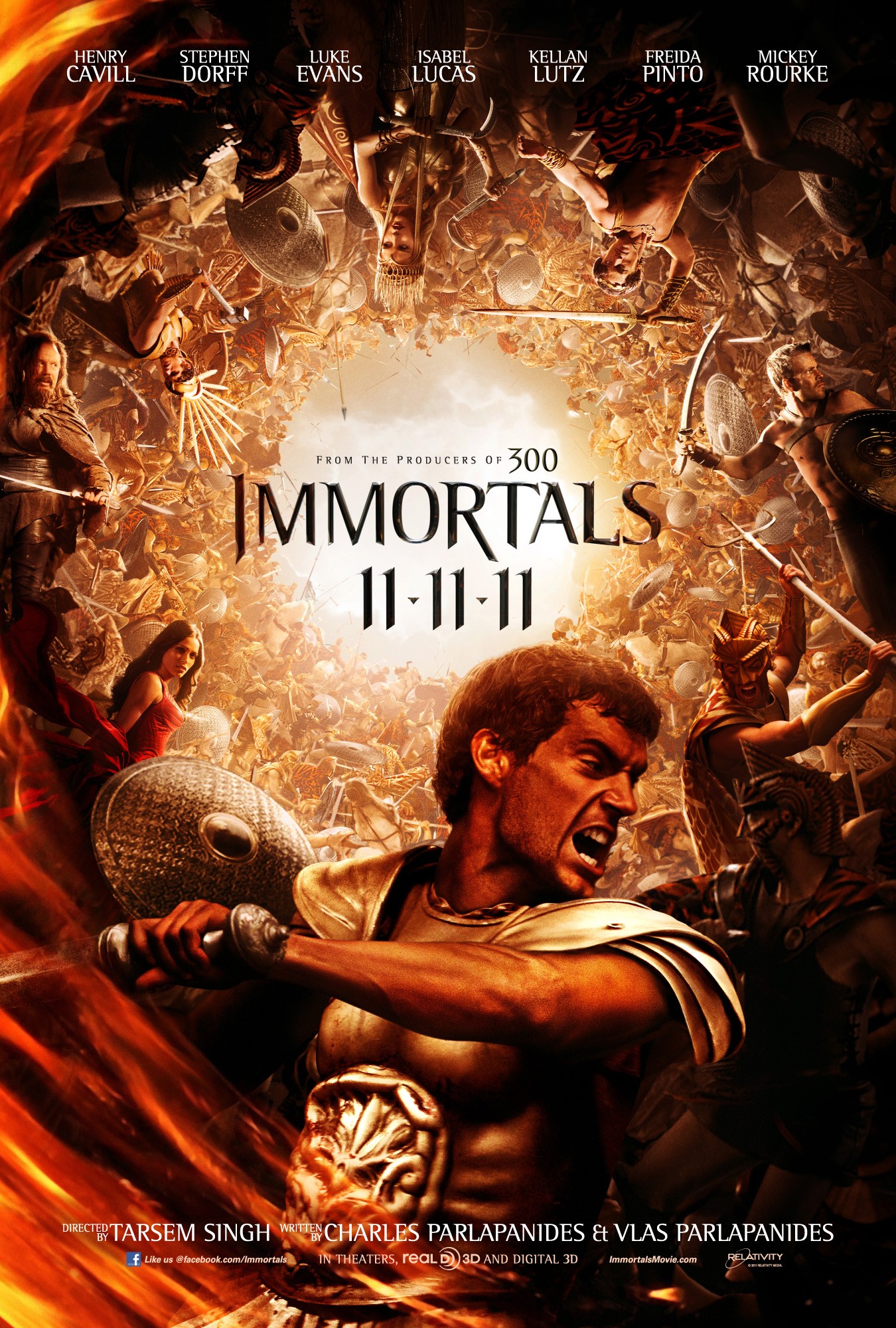 Mega Sized Movie Poster Image for Immortals (#10 of 10)