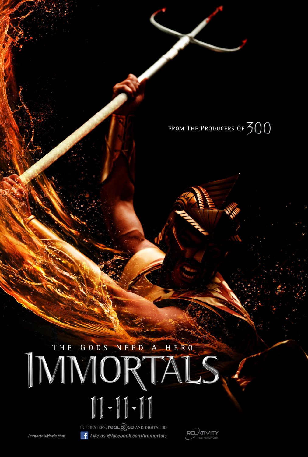 Extra Large Movie Poster Image for Immortals (#3 of 10)