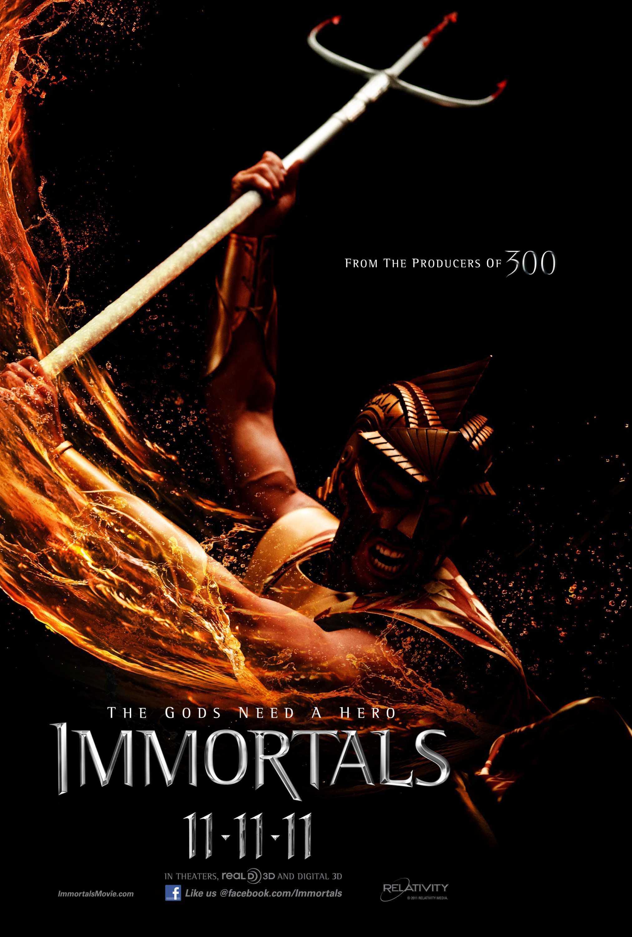 Mega Sized Movie Poster Image for Immortals (#3 of 10)