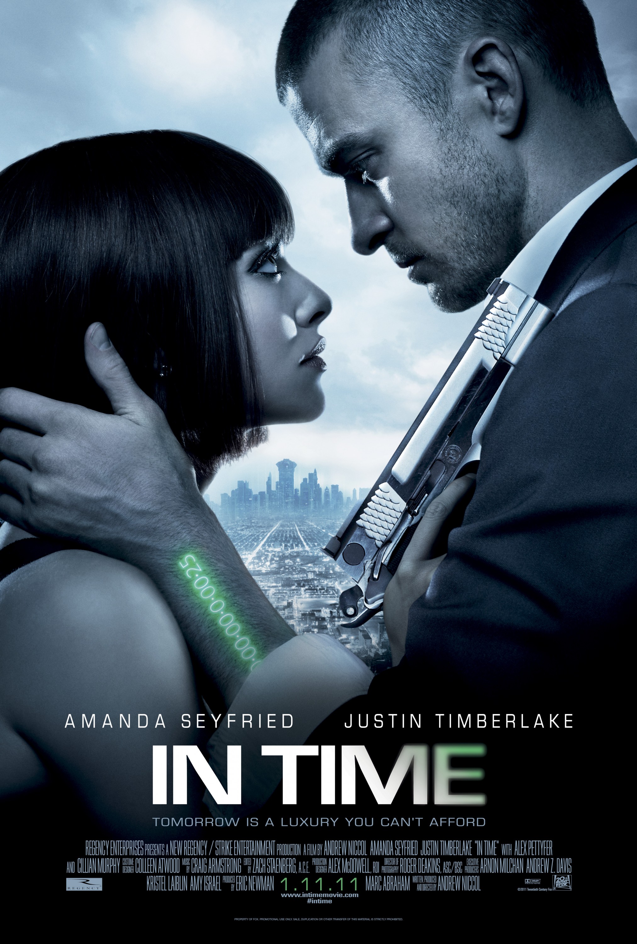 Mega Sized Movie Poster Image for In Time (#4 of 7)