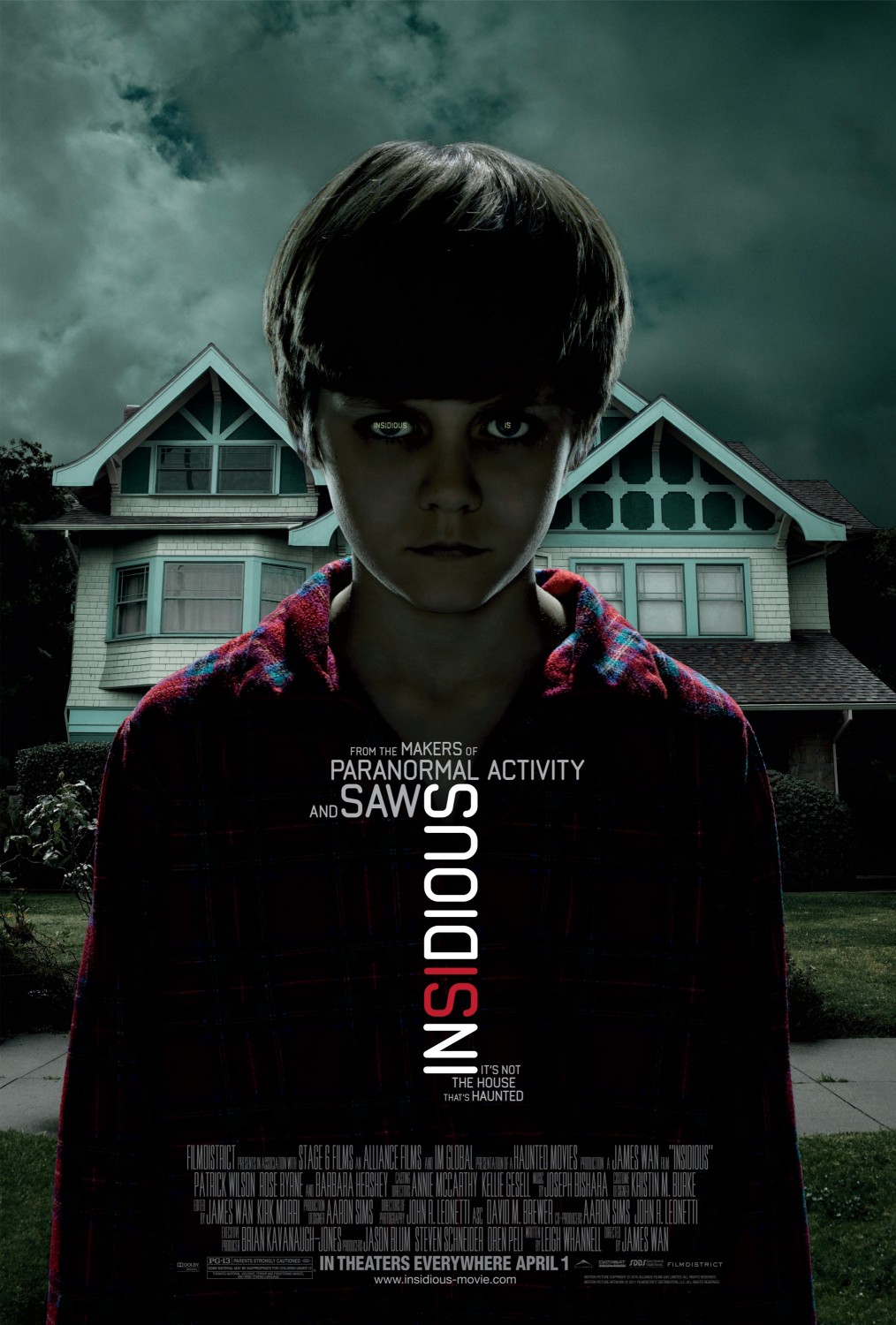 Extra Large Movie Poster Image for Insidious (#1 of 9)