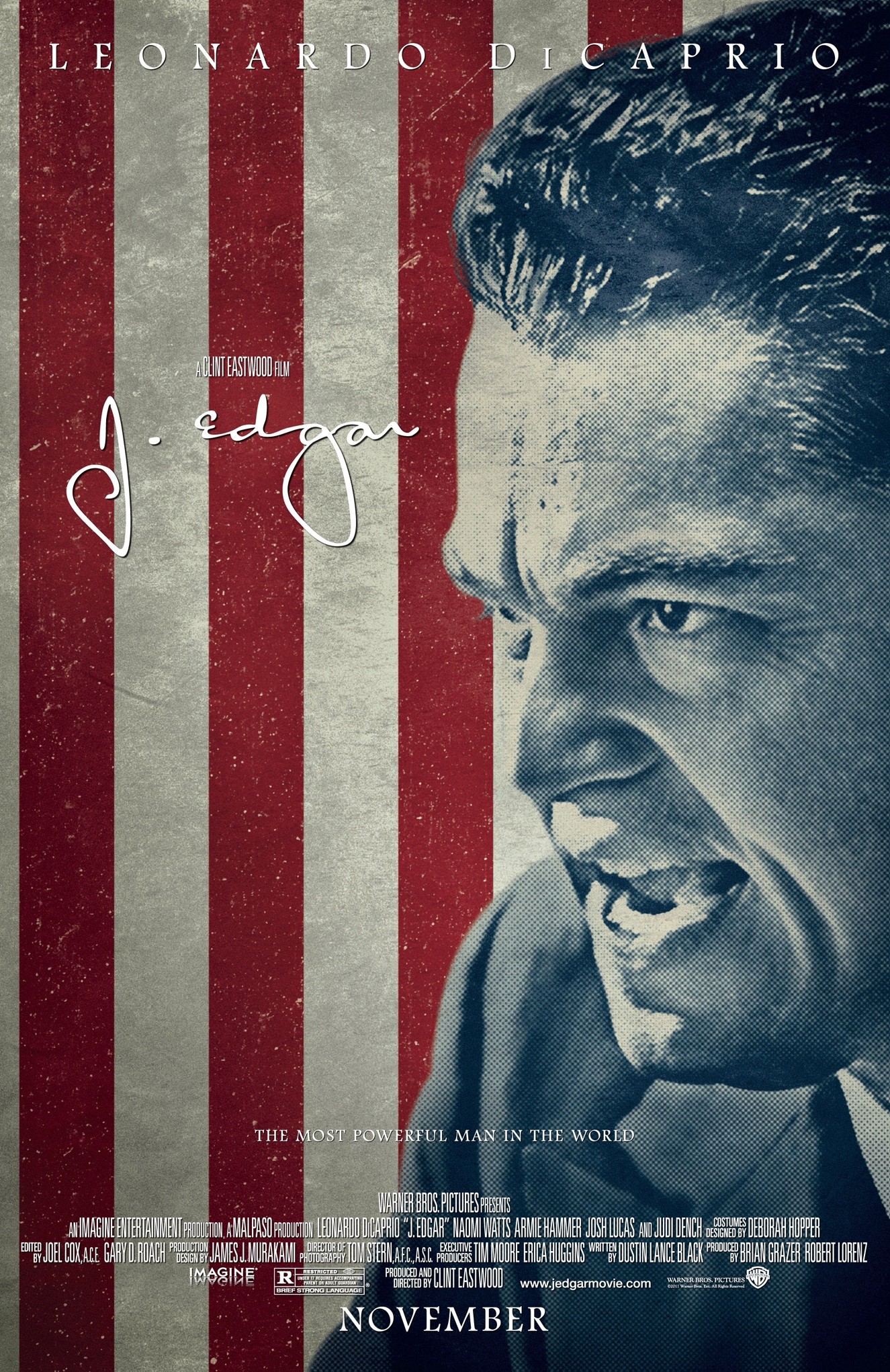 Mega Sized Movie Poster Image for J. Edgar (#2 of 2)