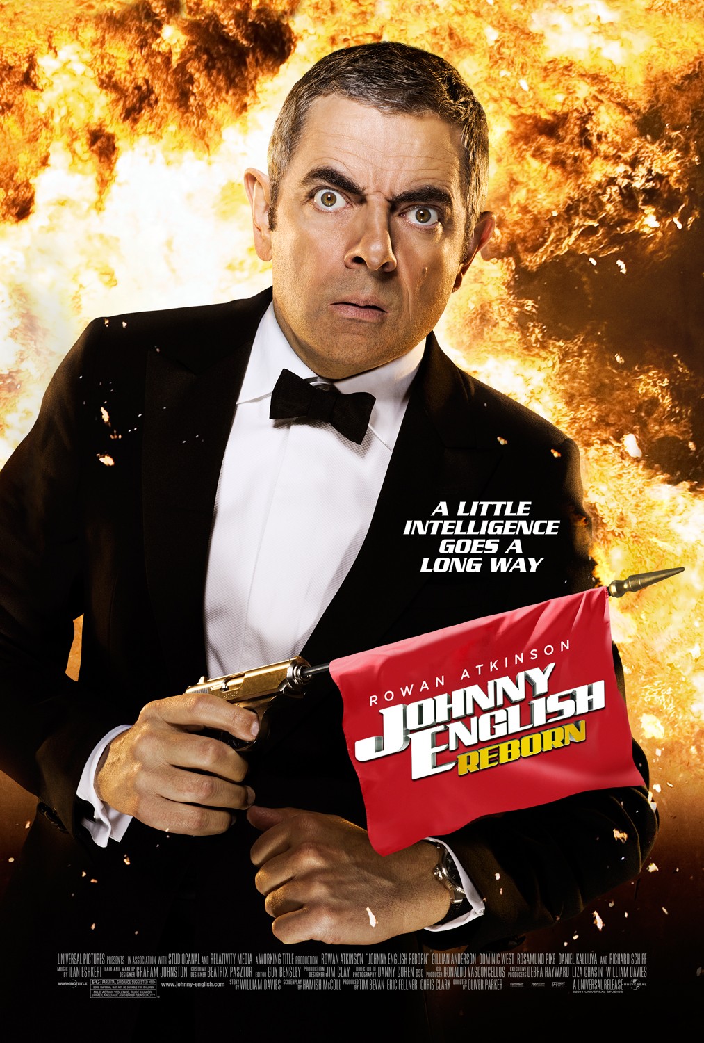 Extra Large Movie Poster Image for Johnny English Reborn (#5 of 5)