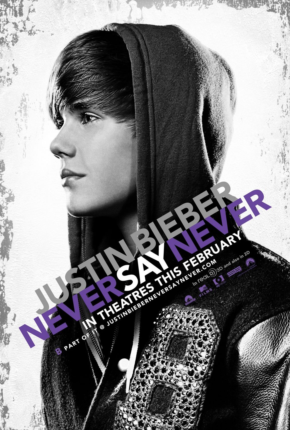 Extra Large Movie Poster Image for Justin Bieber: Never Say Never (#1 of 4)
