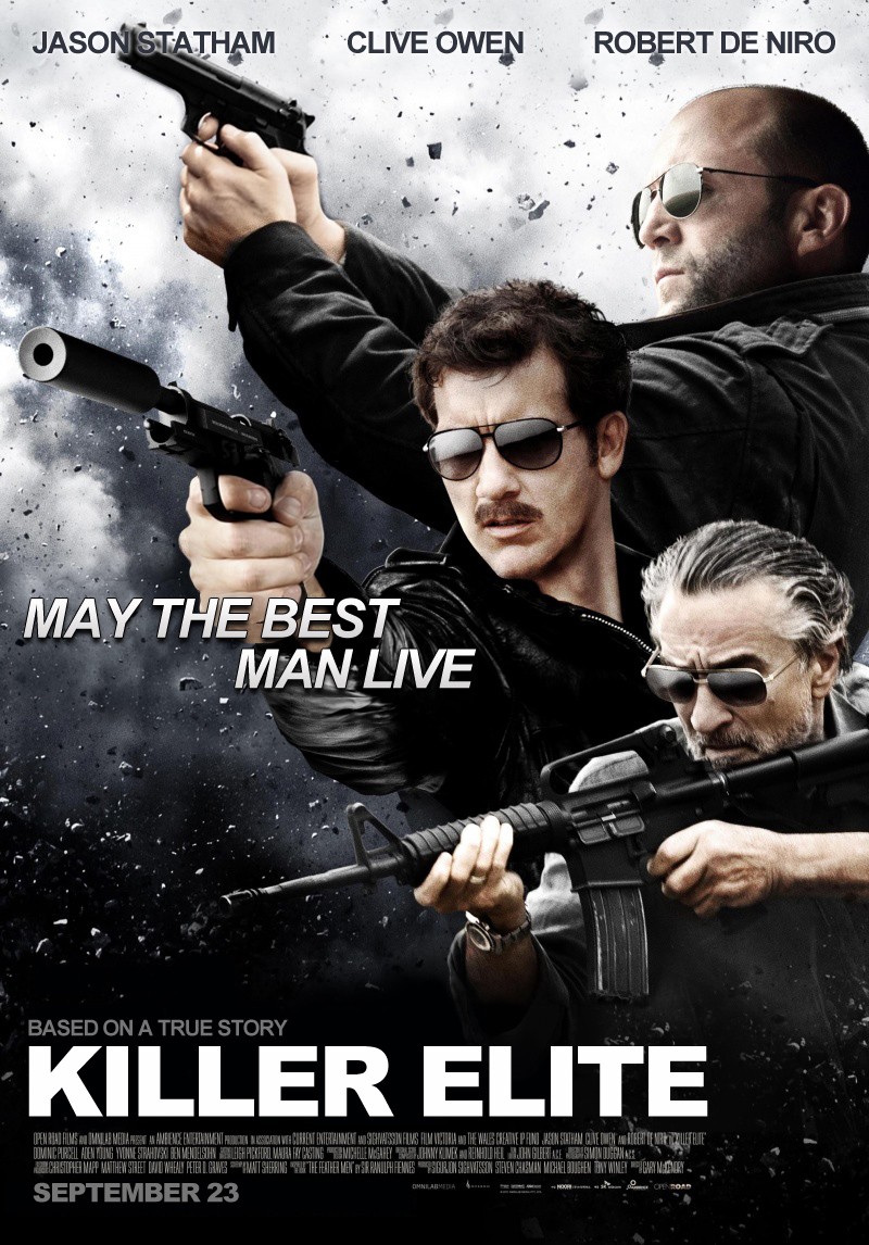 Poster Cinema Killer Elite Locandina Jason Statham Robert De Niro 