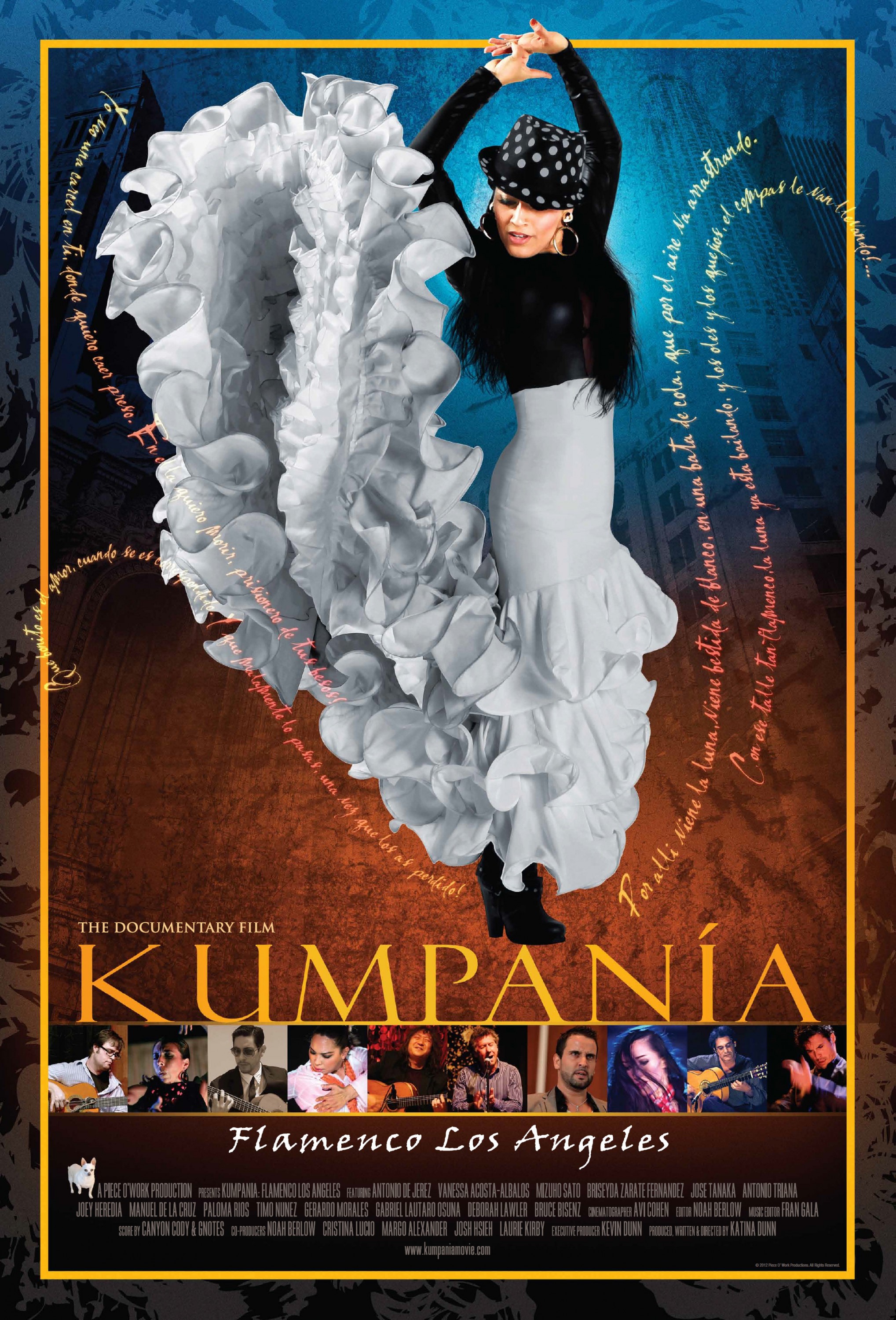 Mega Sized Movie Poster Image for KUMPANIA Flamenco Los Angeles 