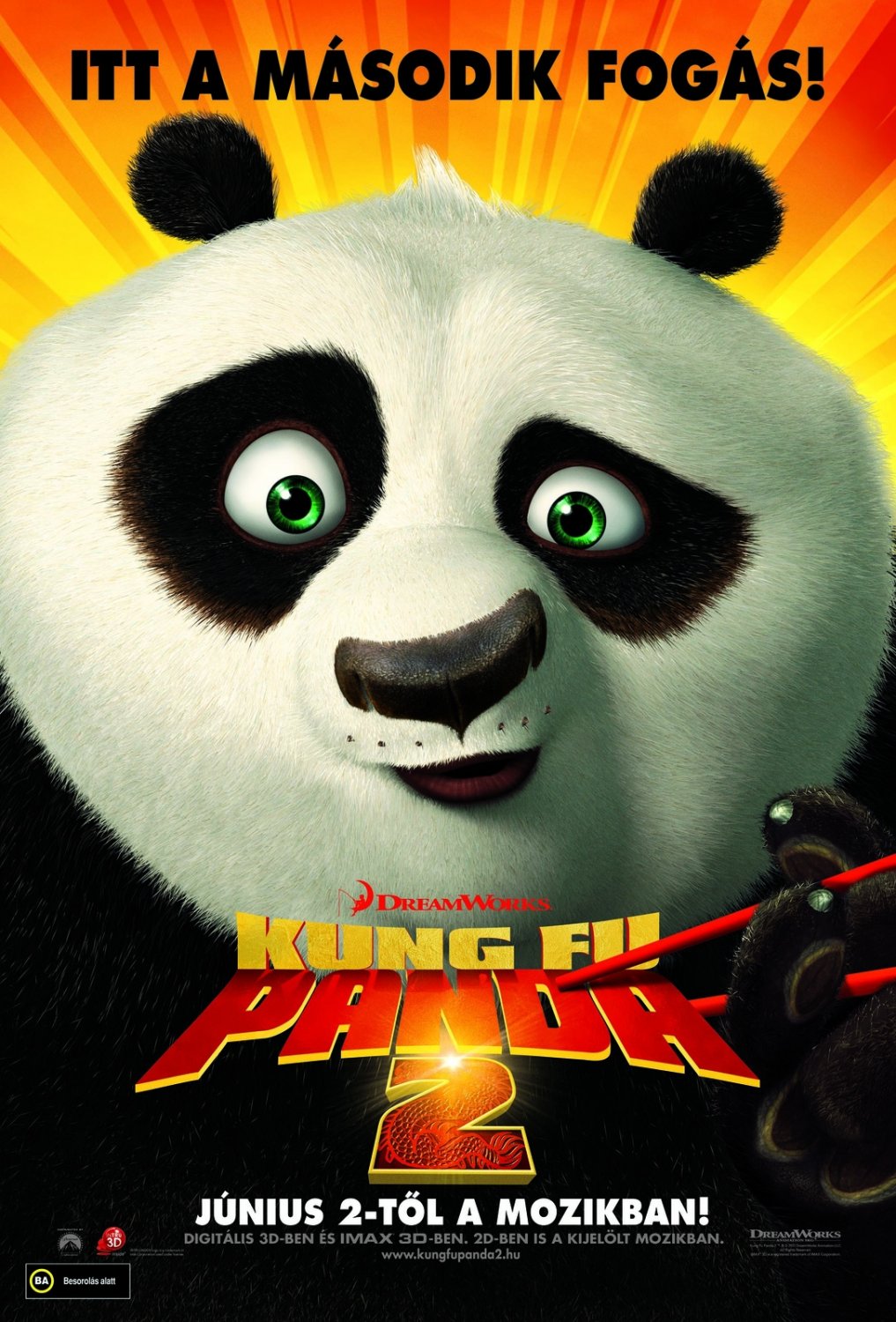 Extra Large Movie Poster Image for Kung Fu Panda 2 (#8 of 8)