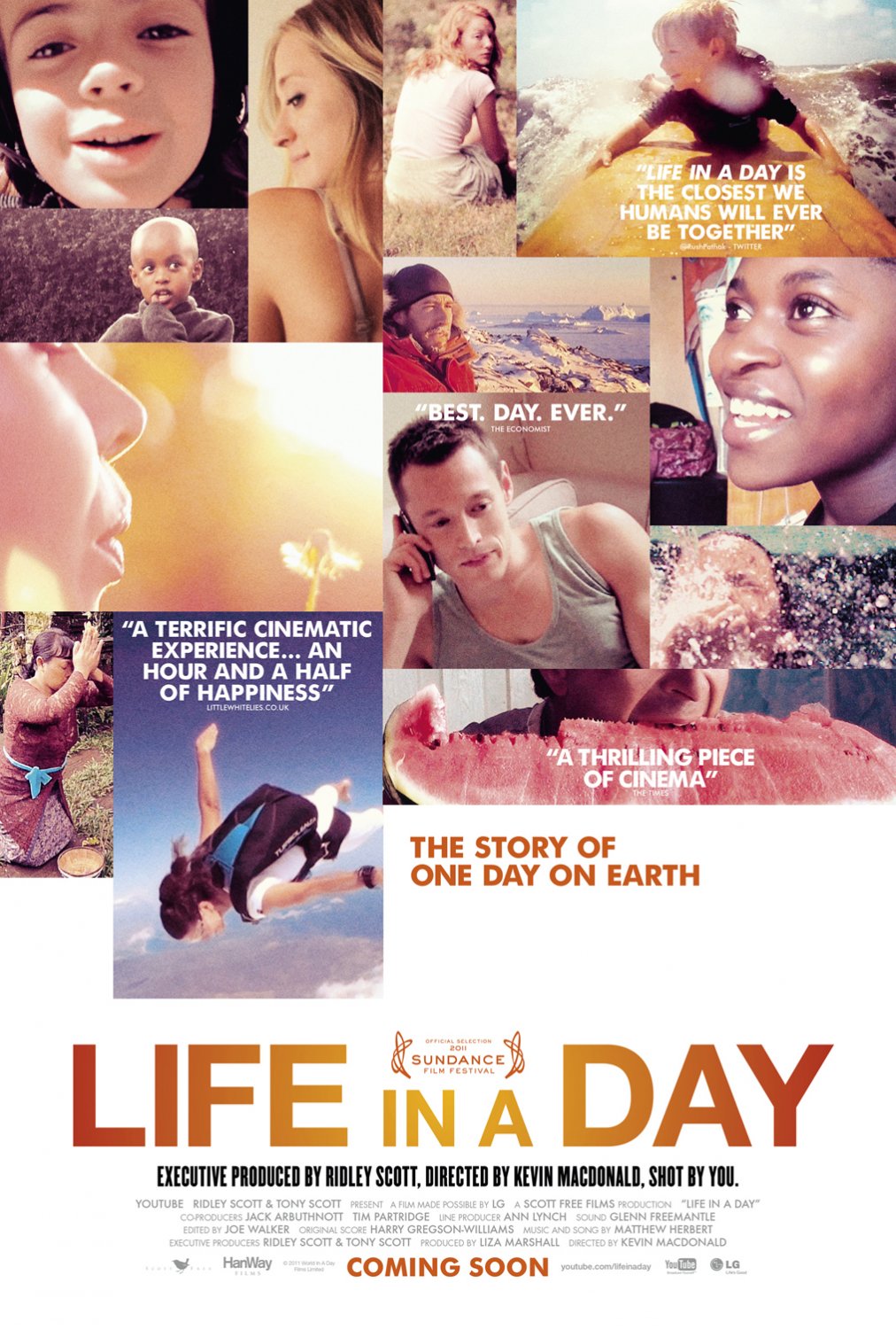 Extra Large Movie Poster Image for Life in a Day (#3 of 5)