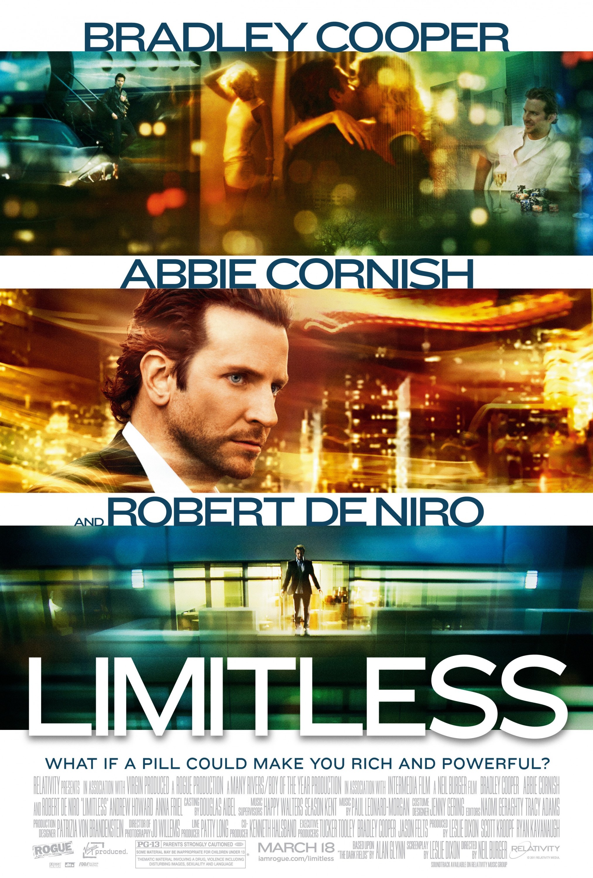 Mega Sized Movie Poster Image for Limitless (#1 of 6)