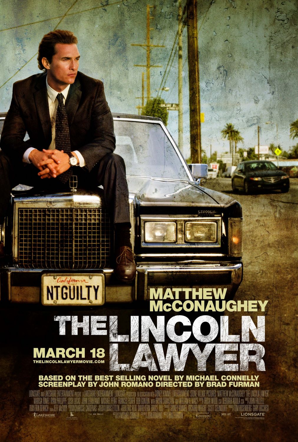 Extra Large Movie Poster Image for The Lincoln Lawyer (#1 of 5)