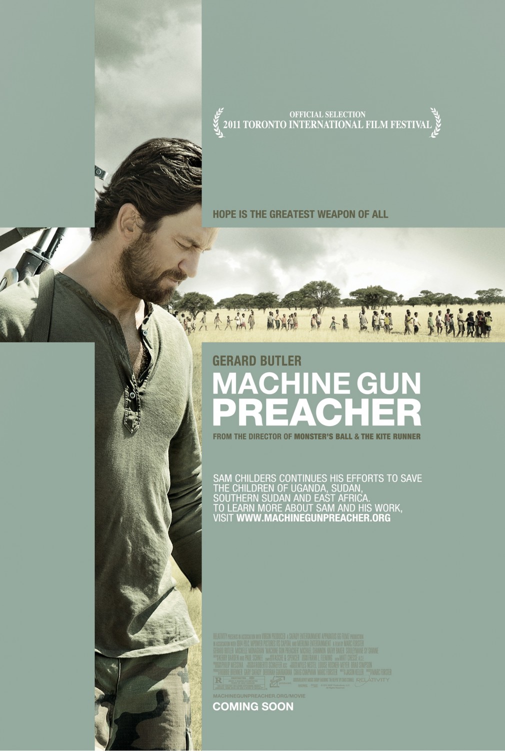 Extra Large Movie Poster Image for Machine Gun Preacher (#2 of 3)
