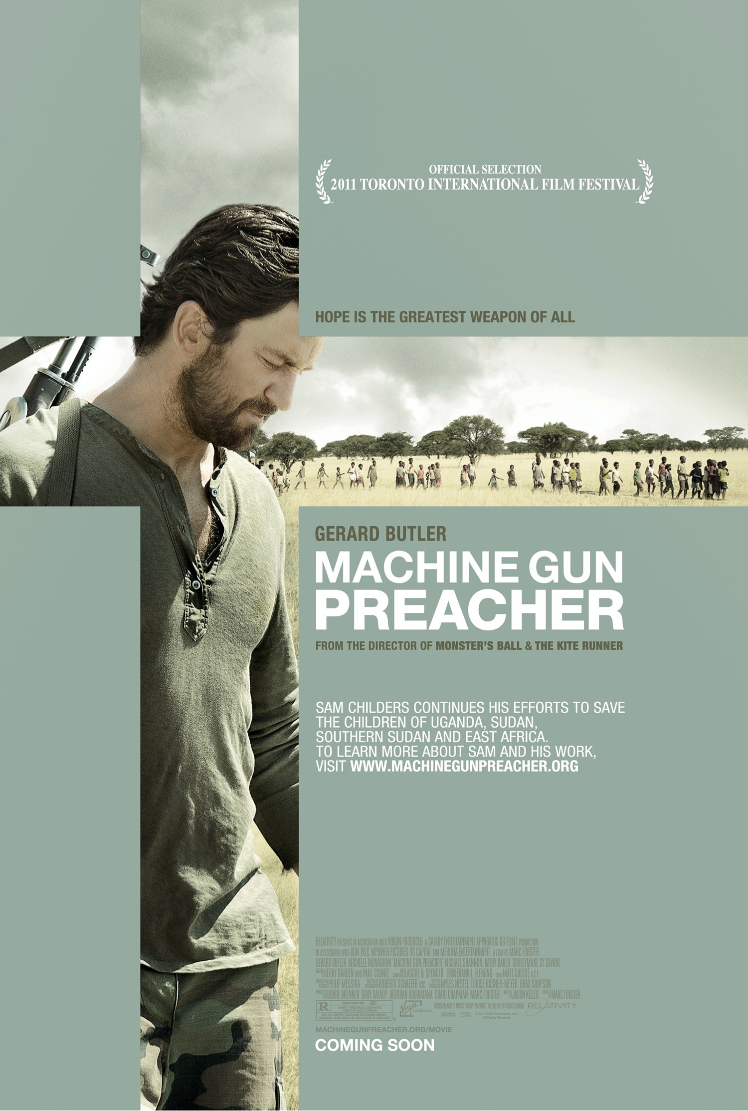 Mega Sized Movie Poster Image for Machine Gun Preacher (#2 of 3)