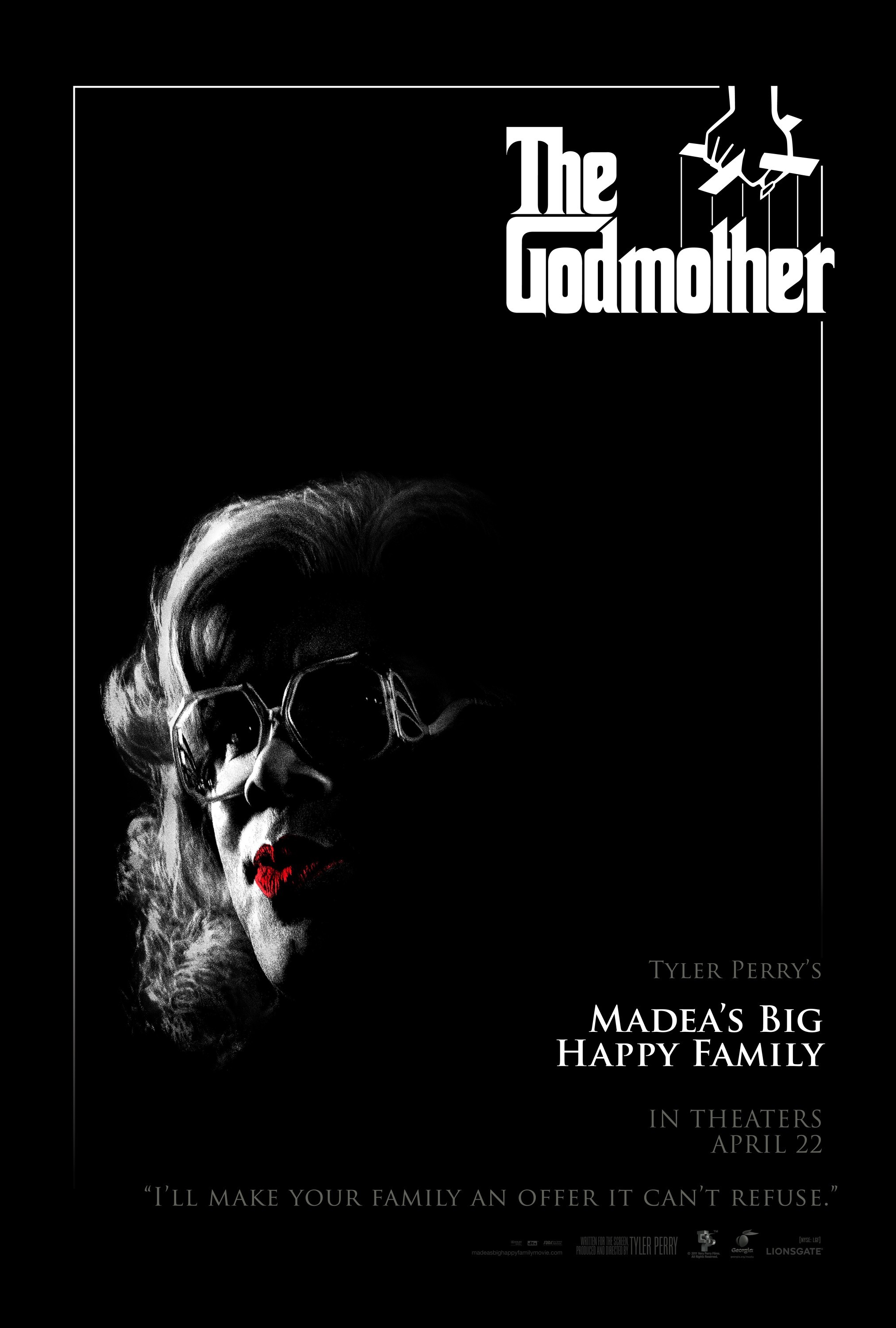 Mega Sized Movie Poster Image for Madea's Big Happy Family (#1 of 6)