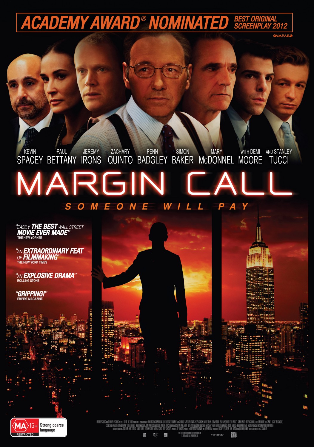 Extra Large Movie Poster Image for Margin Call (#9 of 9)