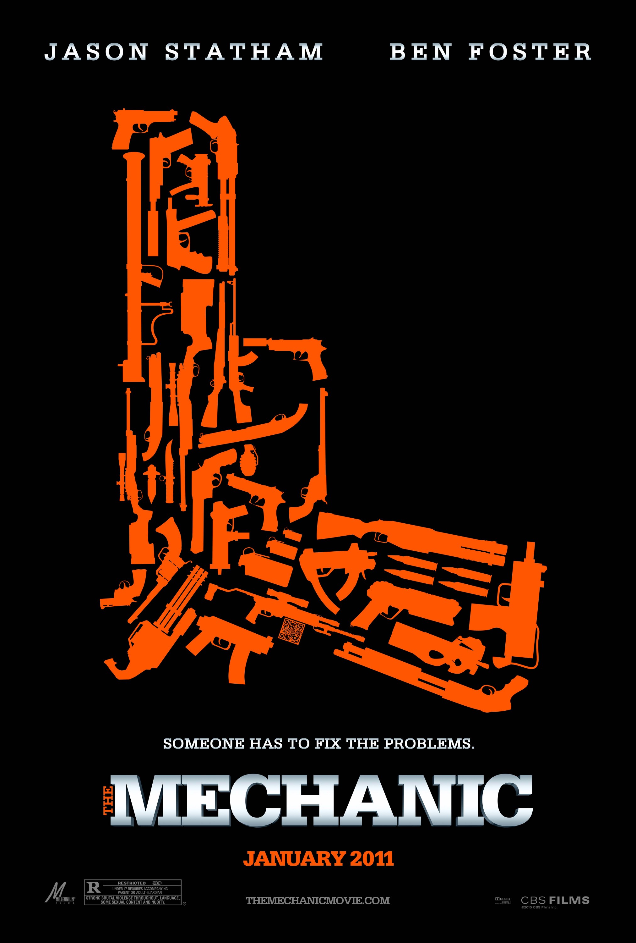 Mega Sized Movie Poster Image for The Mechanic (#1 of 4)