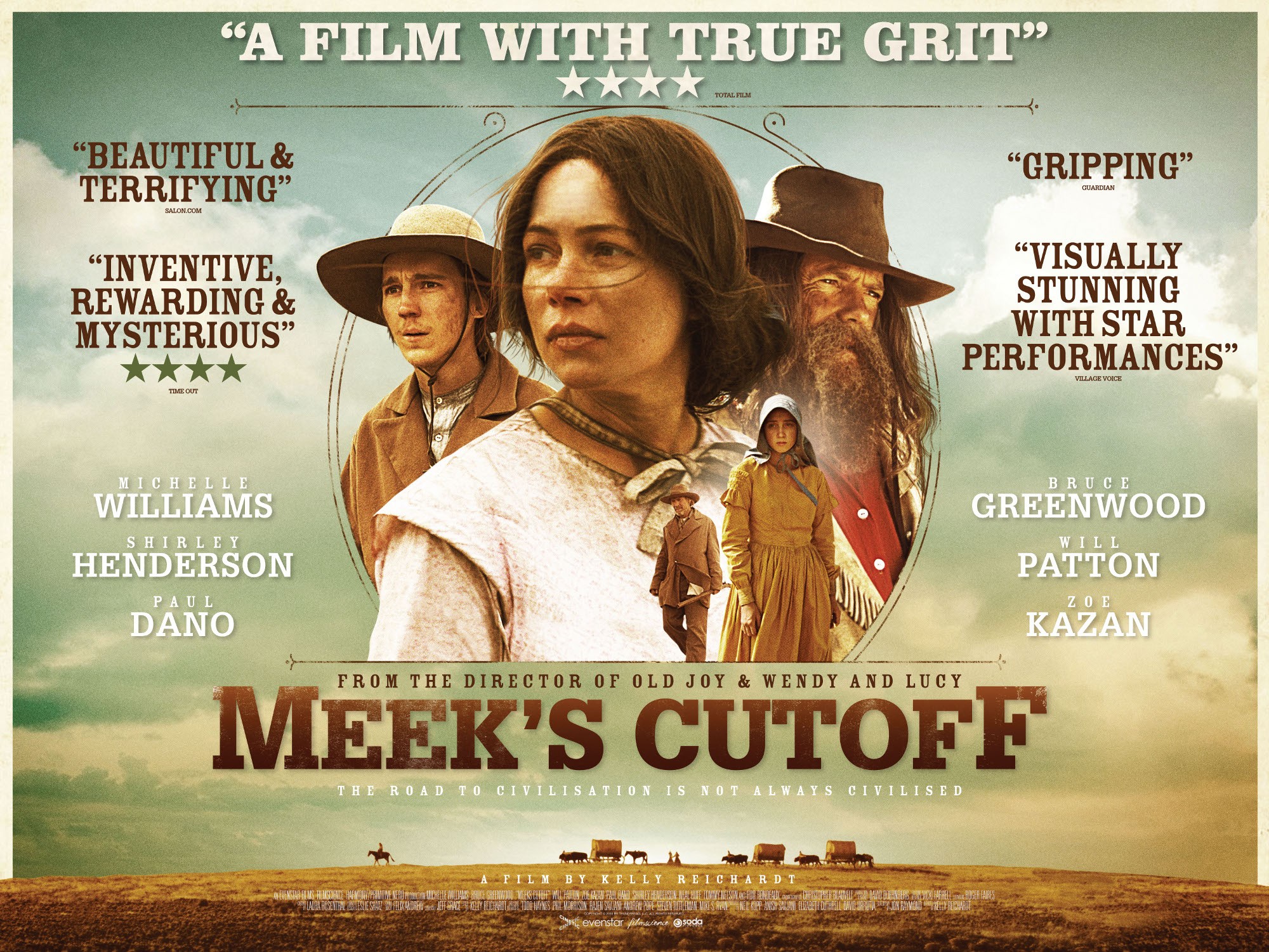 Mega Sized Movie Poster Image for Meek's Cutoff (#2 of 4)