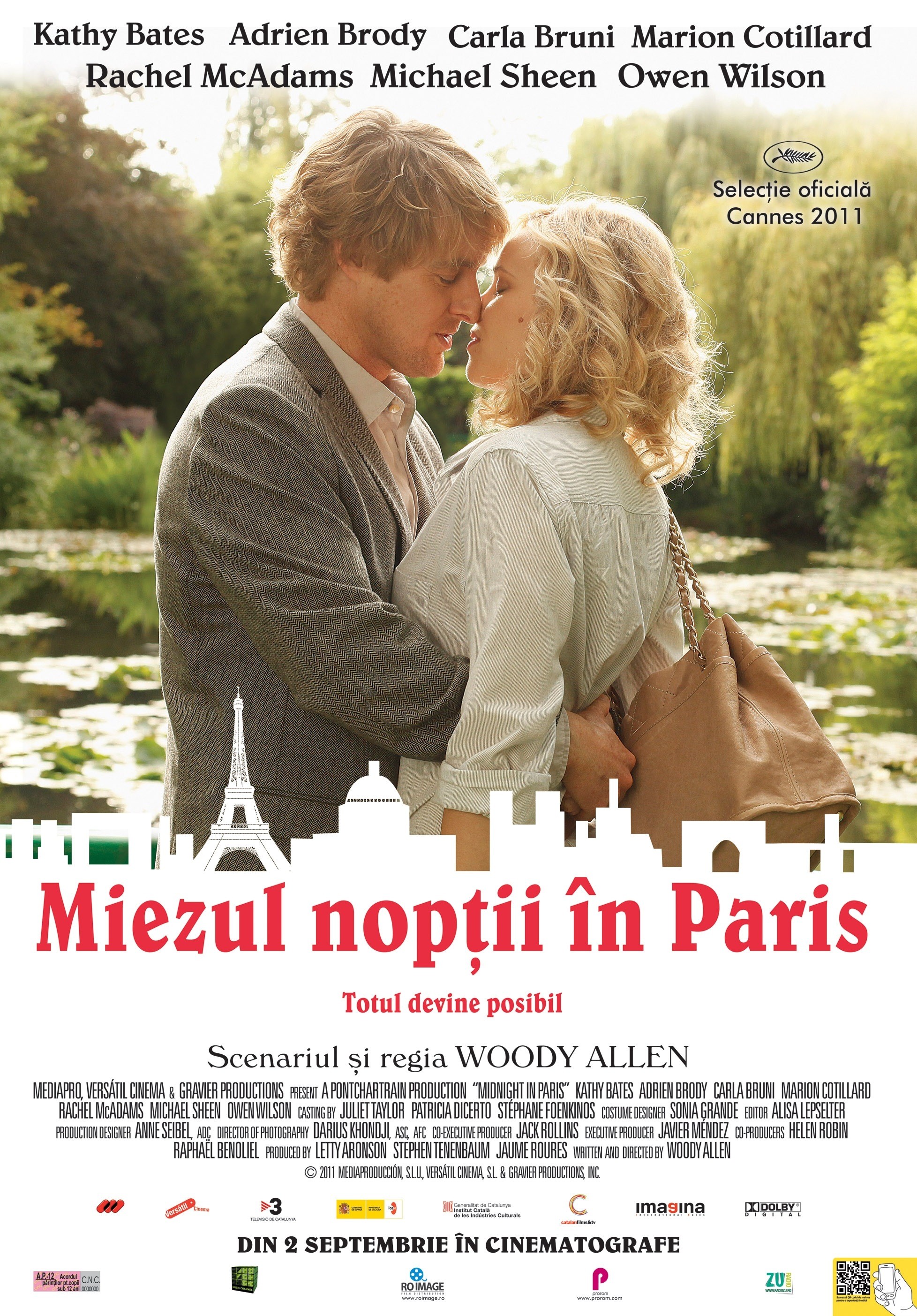 Mega Sized Movie Poster Image for Midnight in Paris (#2 of 4)