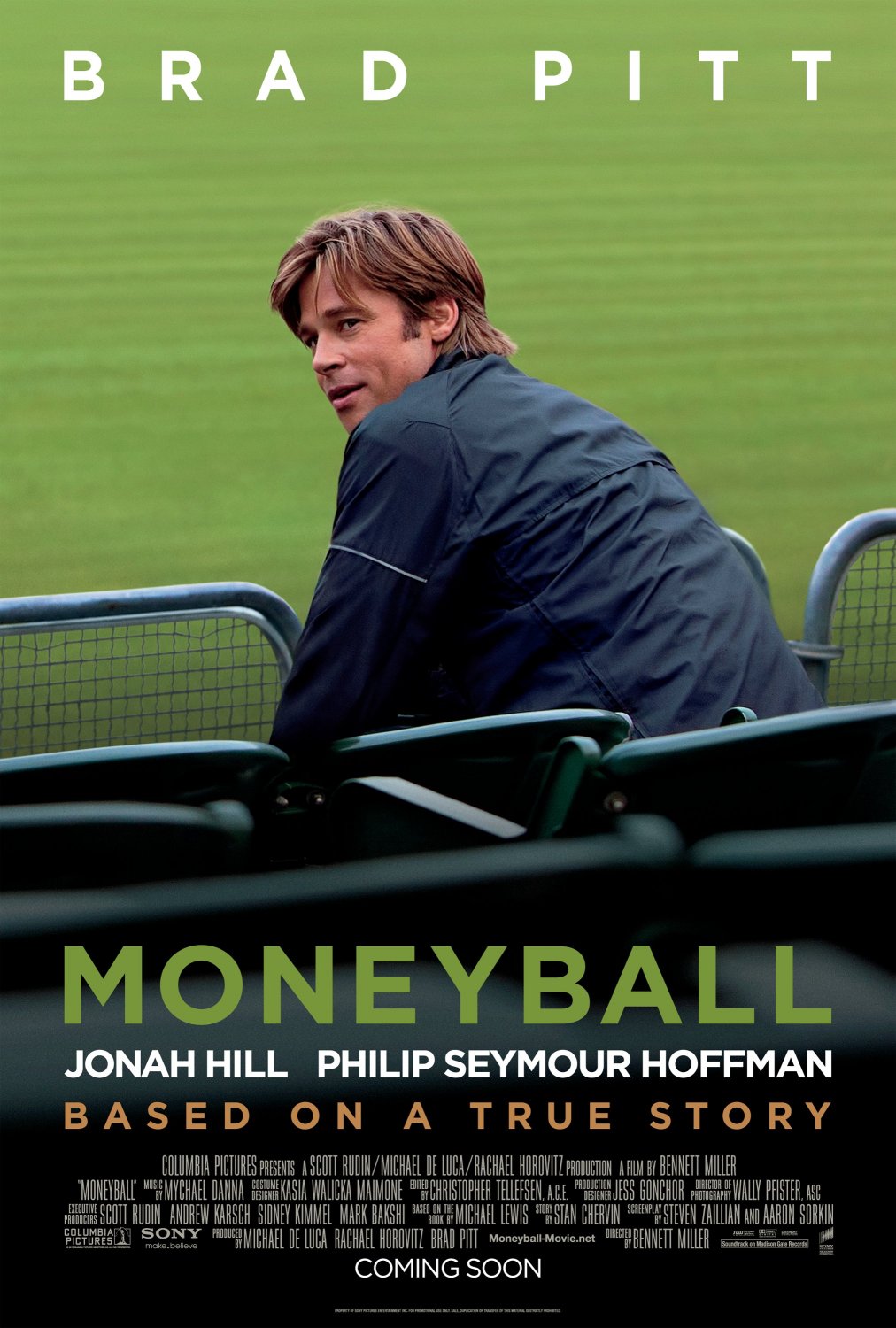 Extra Large Movie Poster Image for Moneyball (#2 of 4)
