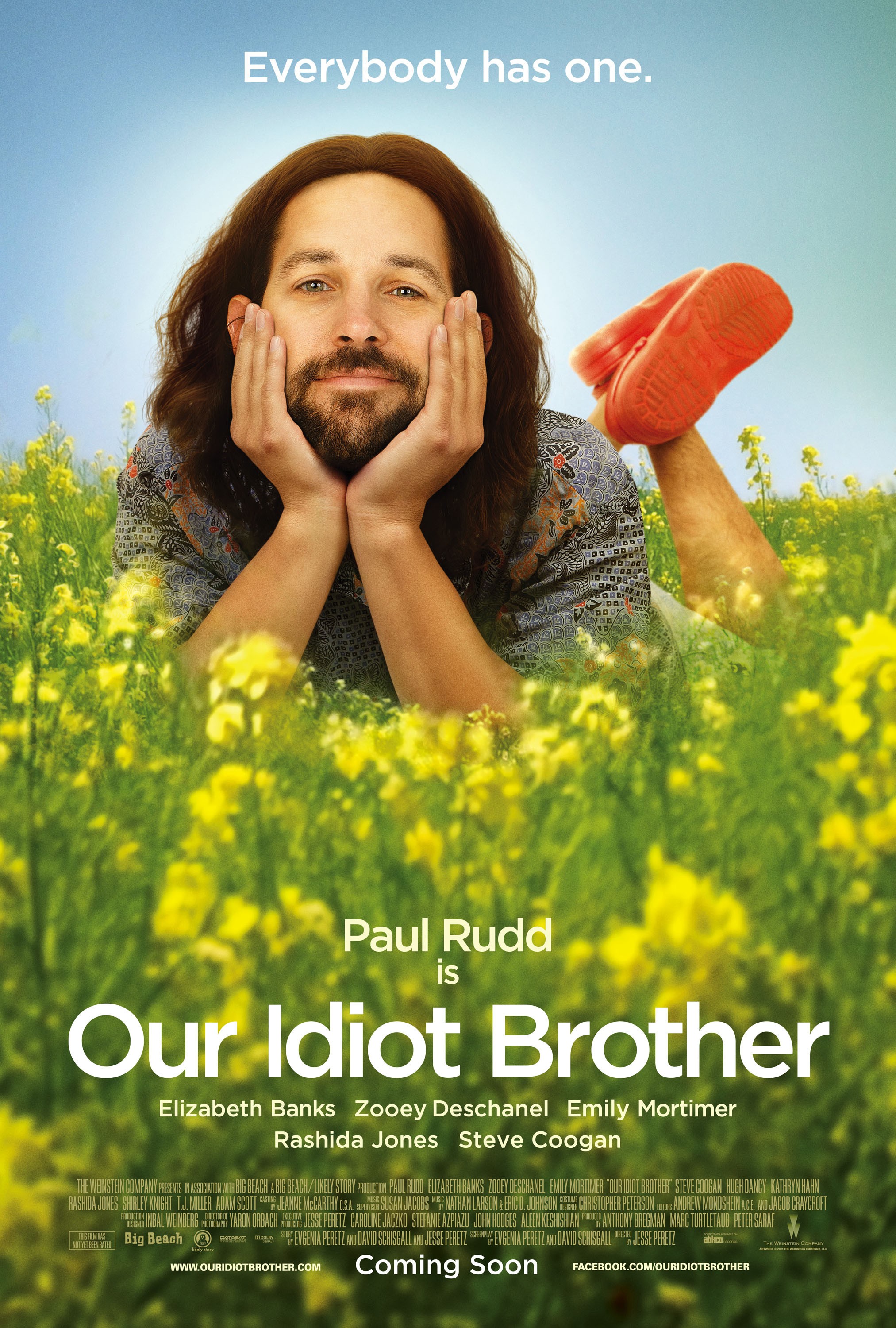 Mega Sized Movie Poster Image for Our Idiot Brother (#2 of 5)