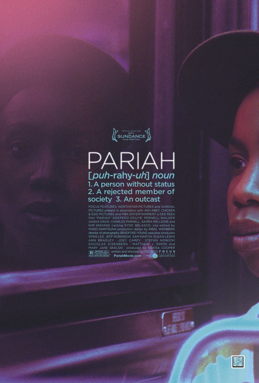 Extra Large Movie Poster Image for Pariah (#2 of 2)