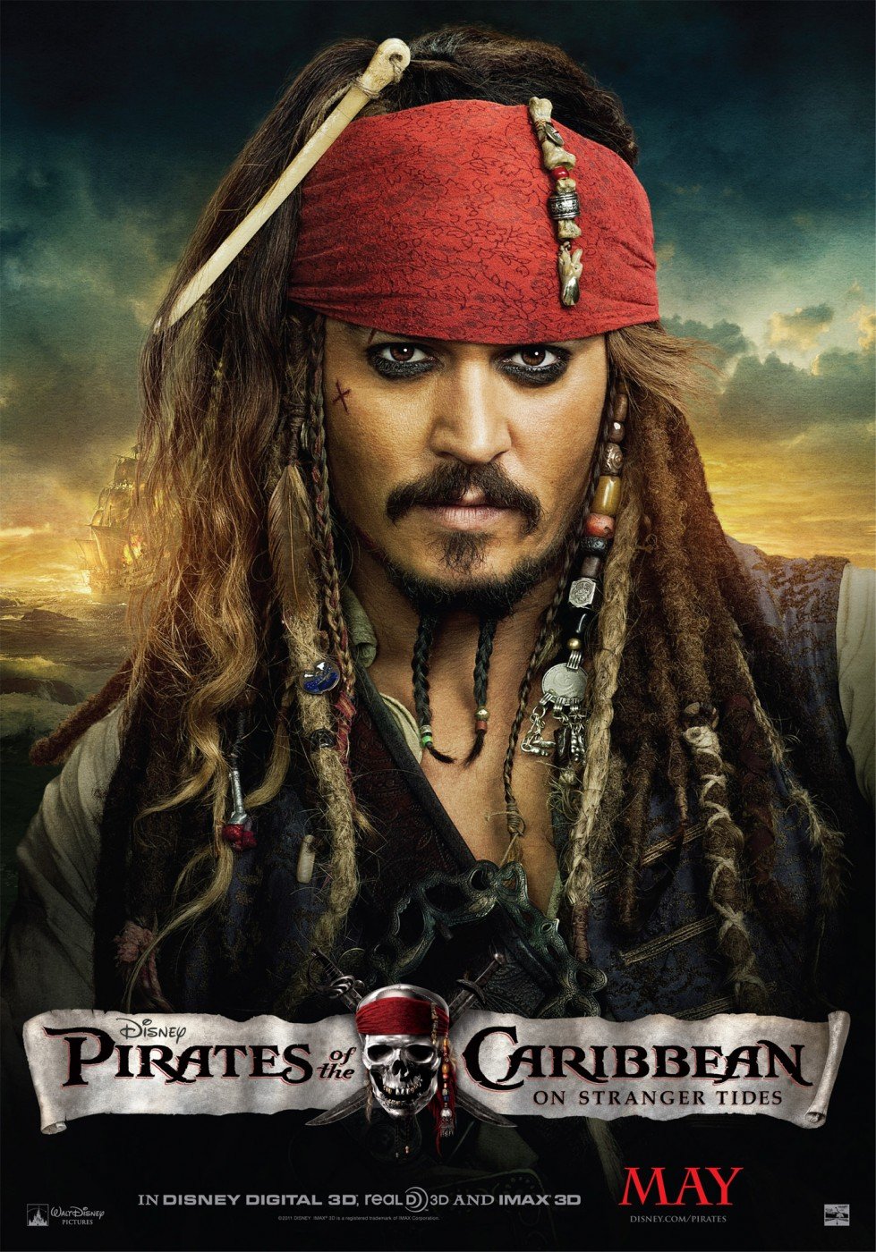 Extra Large Movie Poster Image for Pirates of the Caribbean: On Stranger Tides (#4 of 14)
