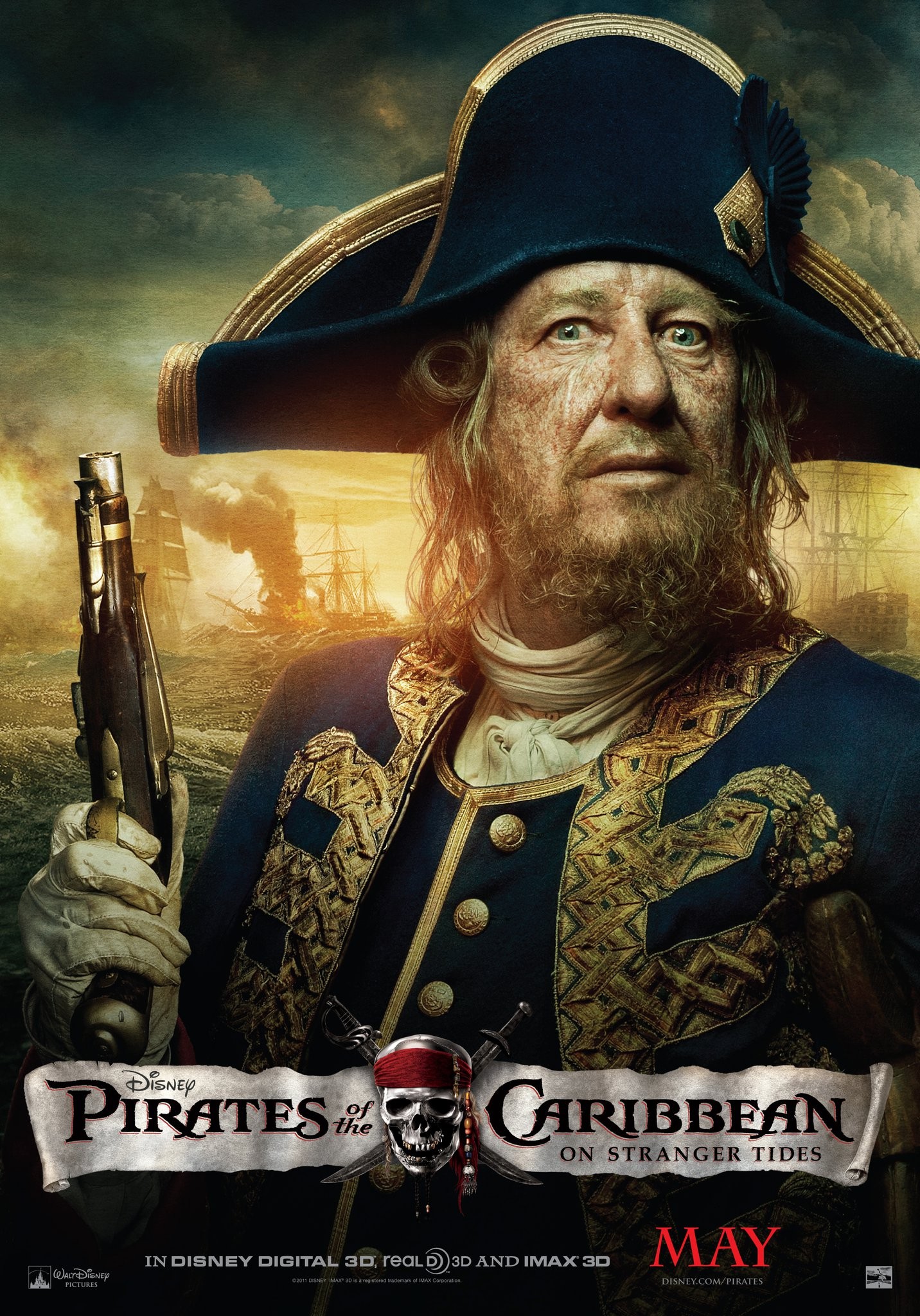 Mega Sized Movie Poster Image for Pirates of the Caribbean: On Stranger Tides (#6 of 14)