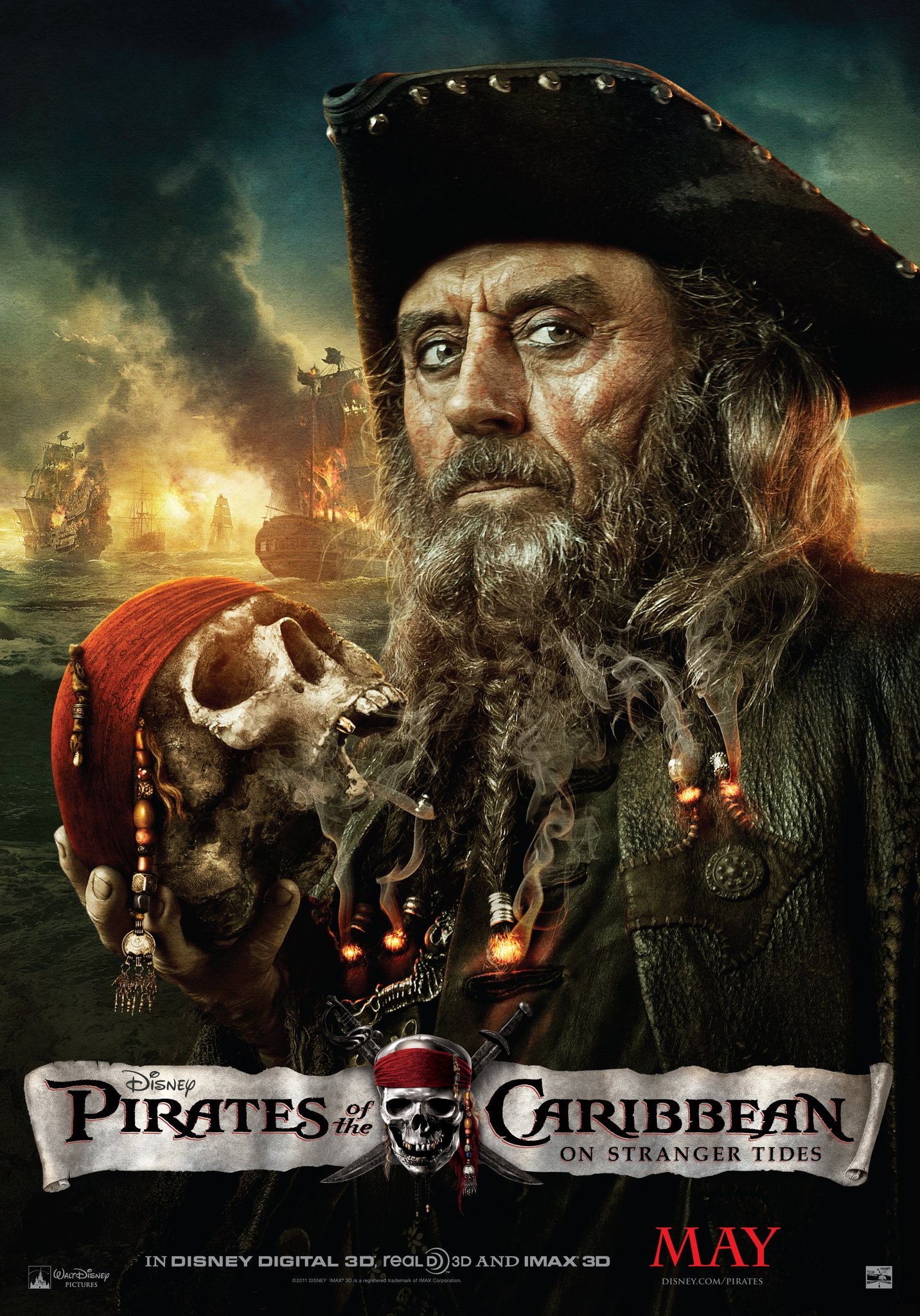 Mega Sized Movie Poster Image for Pirates of the Caribbean: On Stranger Tides (#7 of 14)