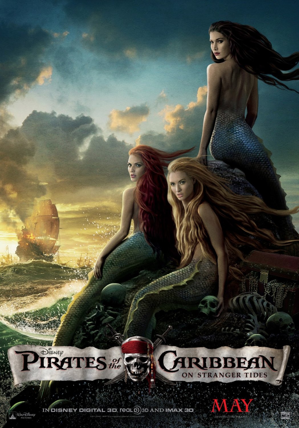 Extra Large Movie Poster Image for Pirates of the Caribbean: On Stranger Tides (#8 of 14)