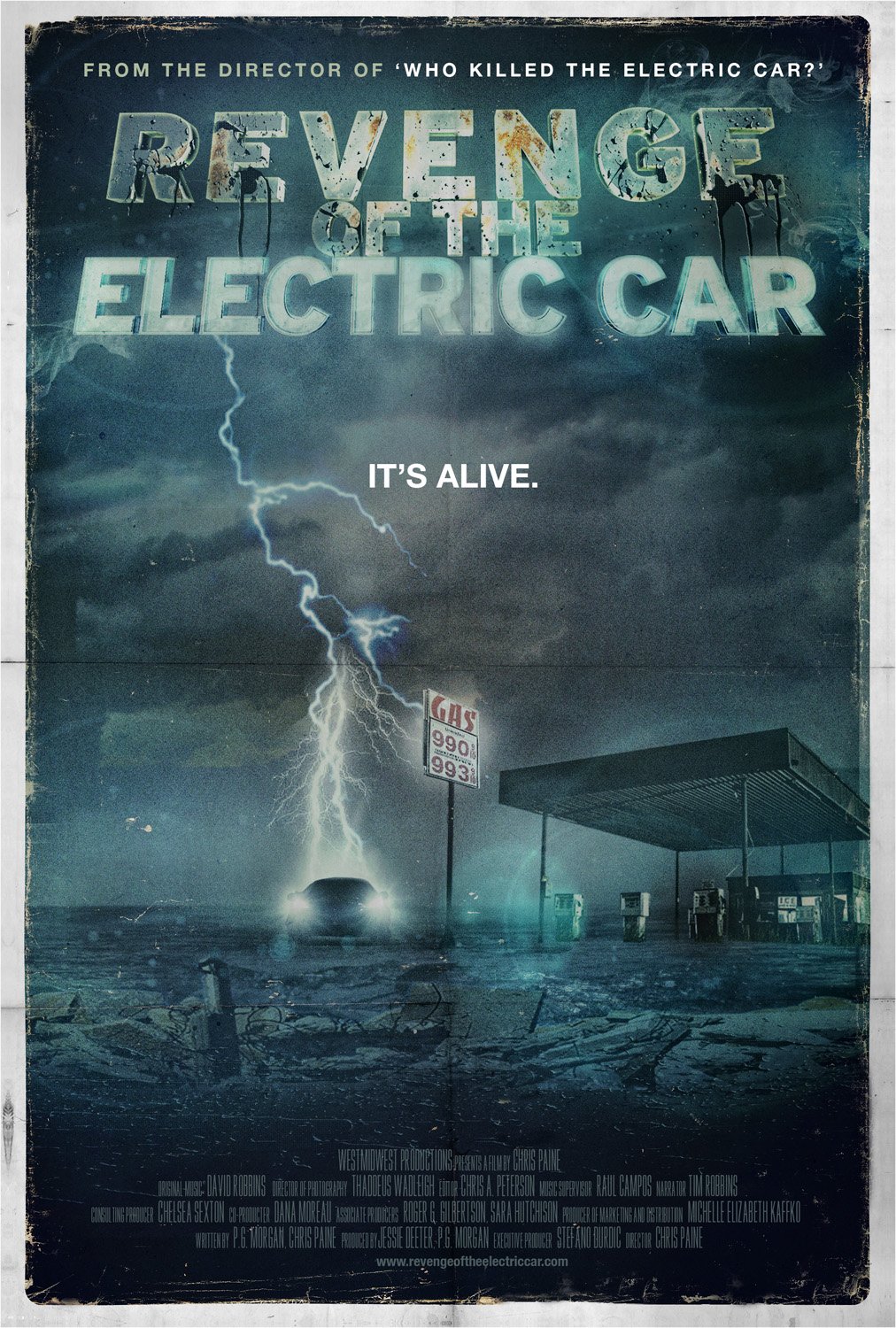 Extra Large Movie Poster Image for Revenge of the Electric Car 