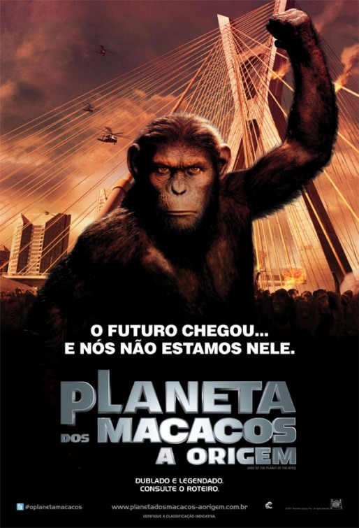 Rise of the Planet of the Apes Movie Poster