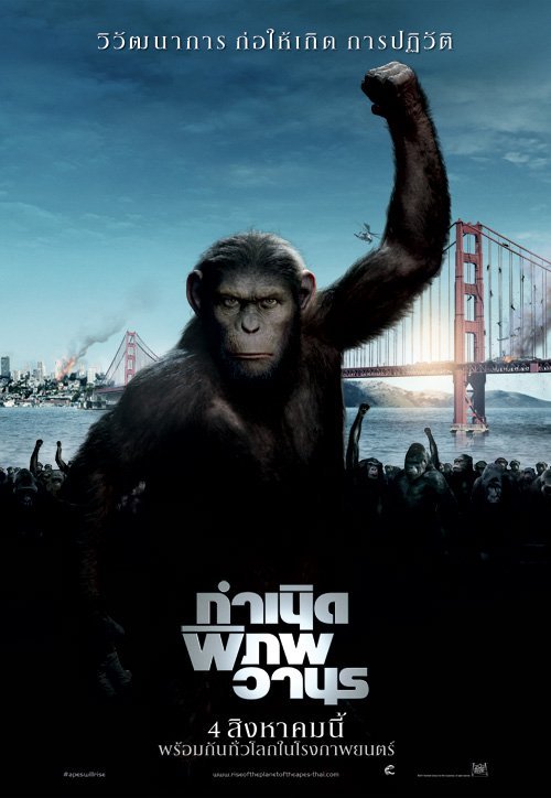 Rise of the Planet of the Apes Movie Poster