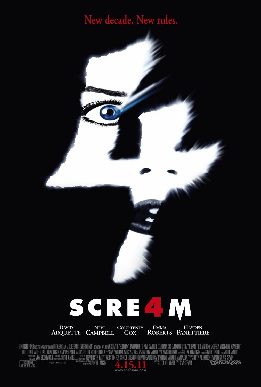 Extra Large Movie Poster Image for Scream 4 (#2 of 5)