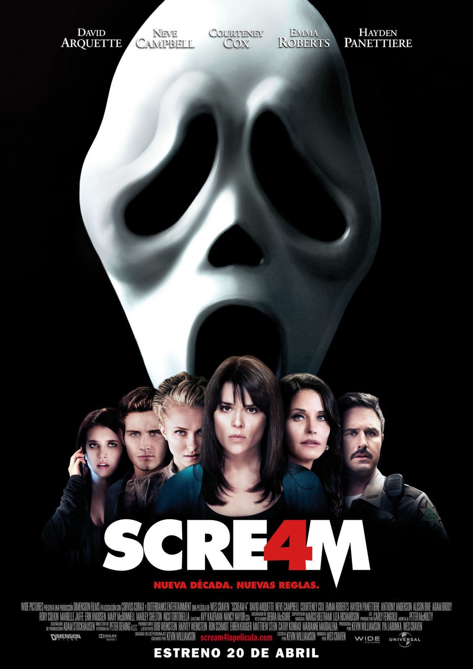Extra Large Movie Poster Image for Scream 4 (#5 of 5)