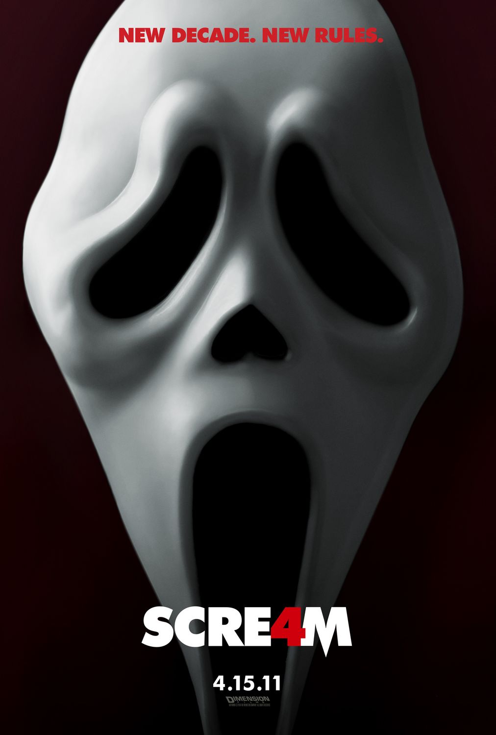 Extra Large Movie Poster Image for Scream 4 (#1 of 5)